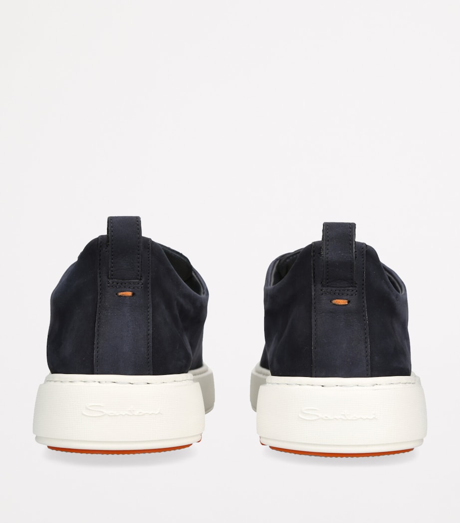 Suede Clean Icon Sneakers NAVY Image 2