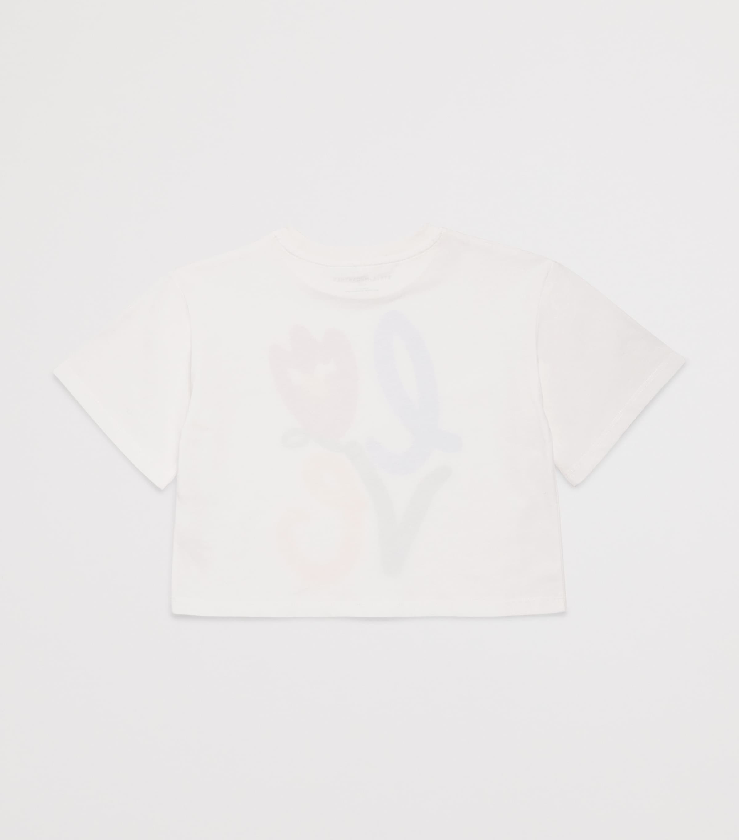 Stella McCartney Kids Organic Cotton Love T-Shirt (2-14+ Years) Image 2