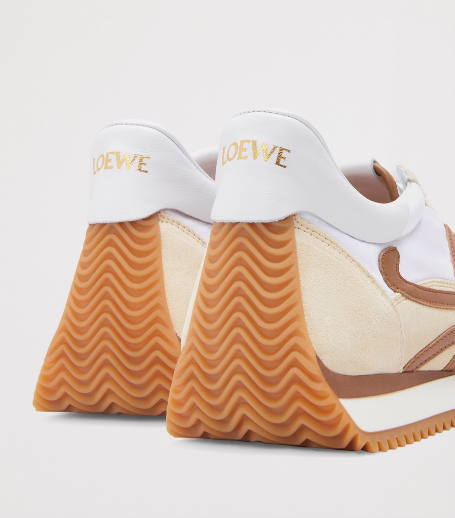 LOEWE Flow Runner 2.0 Sneakers Chocolate/almost Image 4