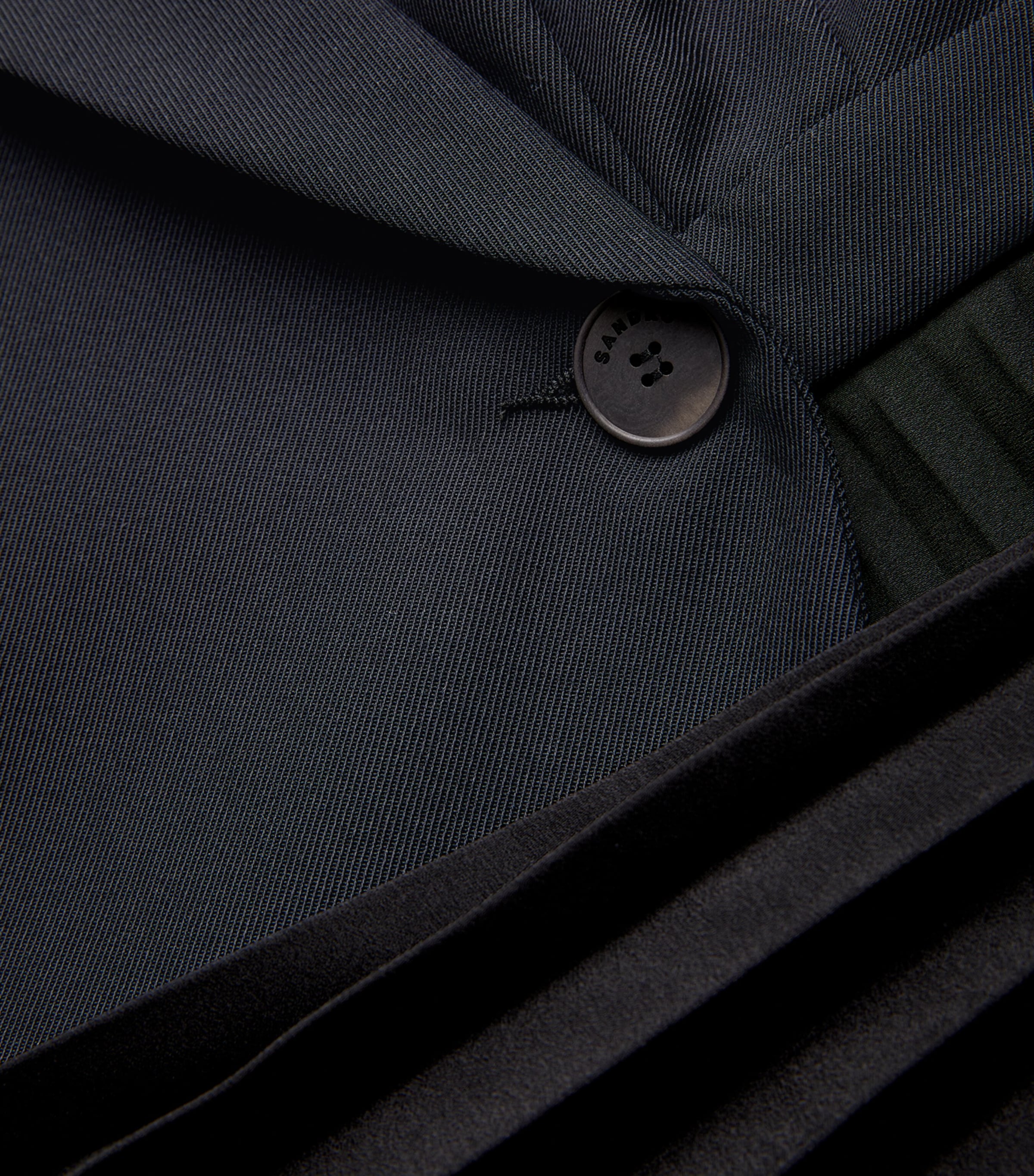 Wrapped Blazer Mini Dress BLACK Image 5