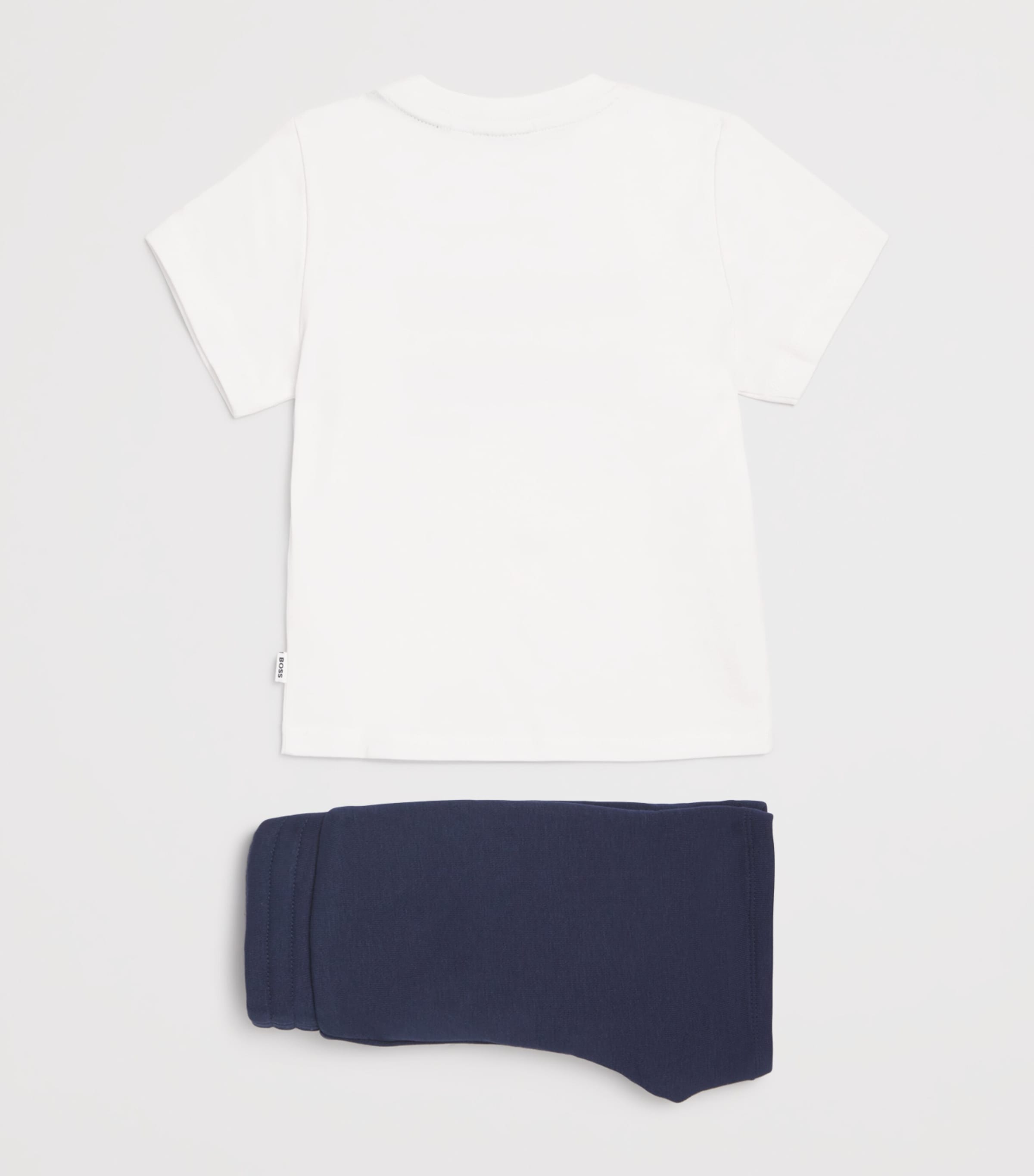 T-Shirt and Shorts Set (3-36 Months) 849NAVY Image 2