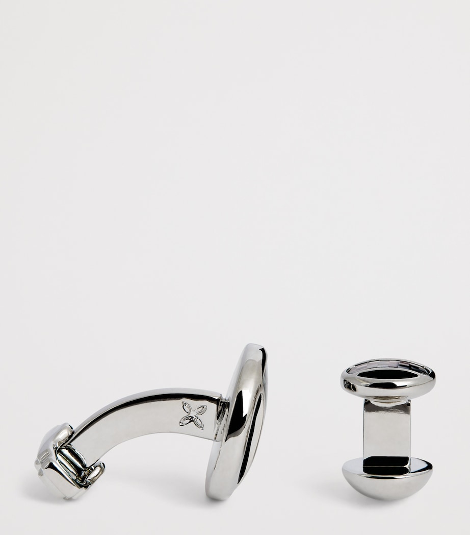 Thompson Mother-Of-Pearl Cufflinks And Studs Set BRONZE Image 4