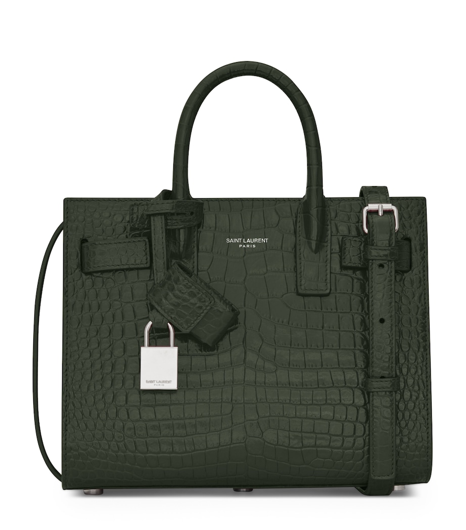 Nano Sac de Jour Croc-Embossed Tote Bag 3045 Image 1
