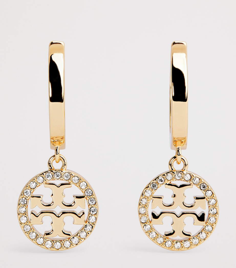 Miller Huggie Earrings 783 TORY GOLDCRYSTAL Image 3