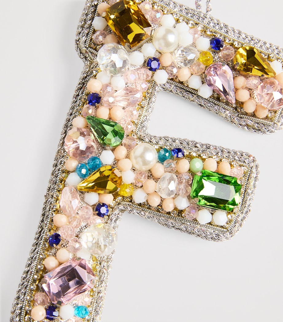 Embellished Alphabet Tree Decoration MULTI, SILVER Image 2