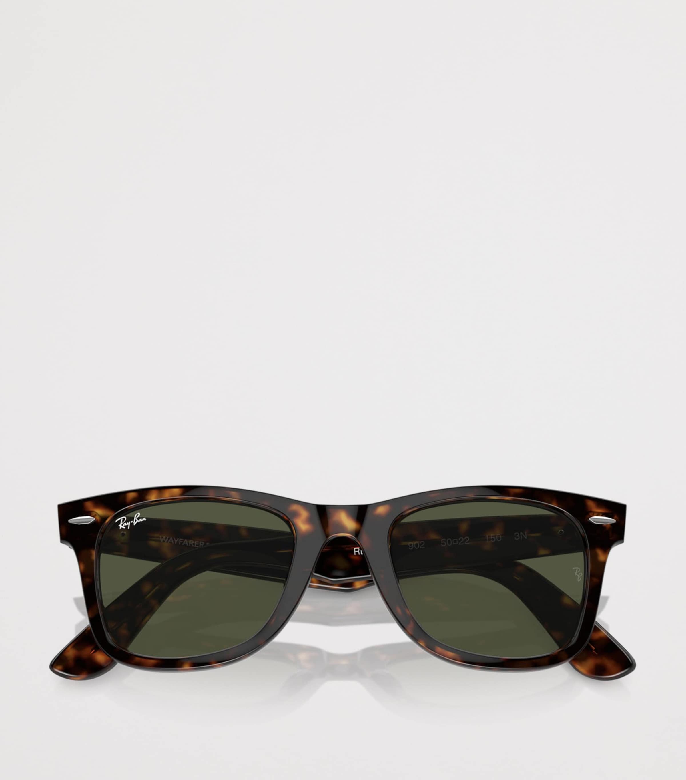 Ray-Ban RB2140 Original Wayfarer Classic Square Sunglasses Brown Image 5