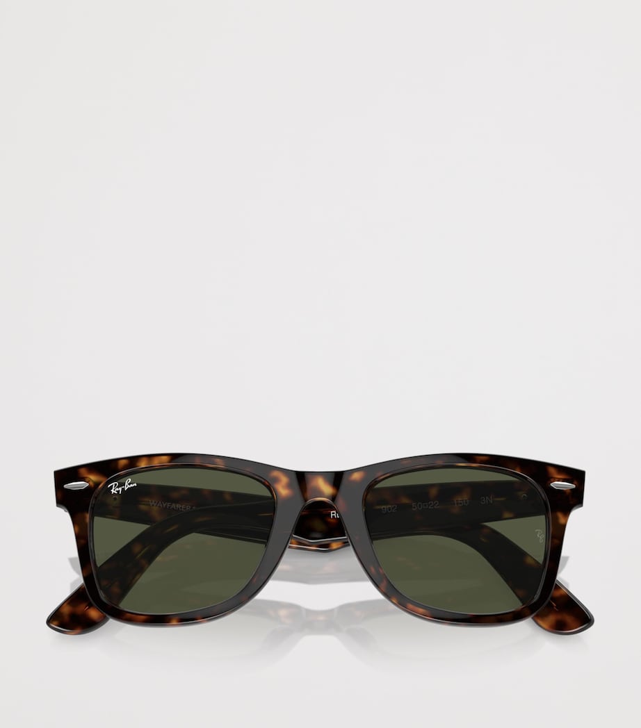 Ray-Ban RB2140 Original Wayfarer Classic Square Sunglasses Brown Image 5