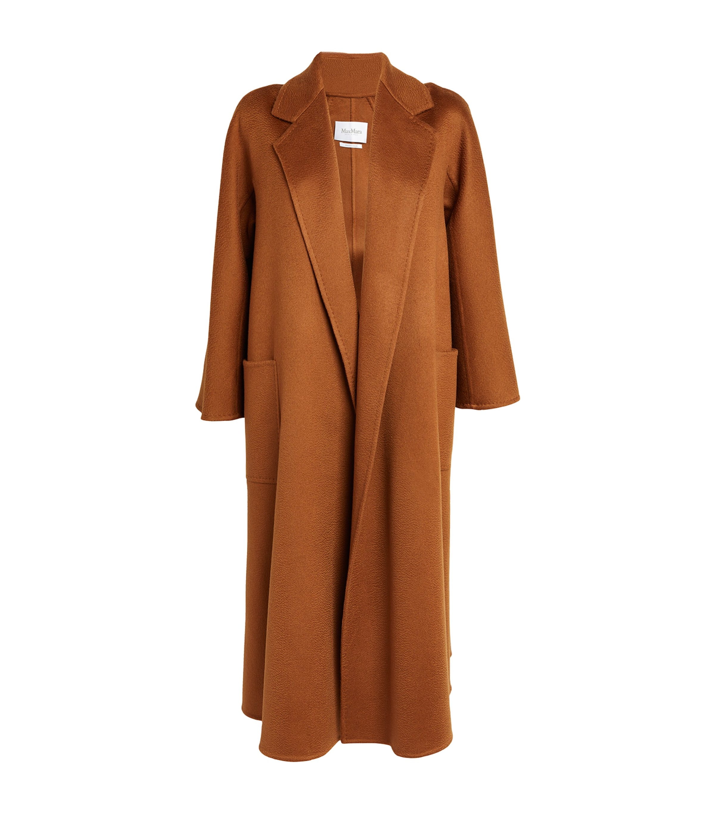 Max Mara Cashmere Ludmilla Wrap Coat In Brown