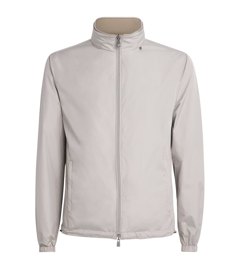 Water-Resistant Bomber Jacket 025 GREY DYED STEEL Image 1