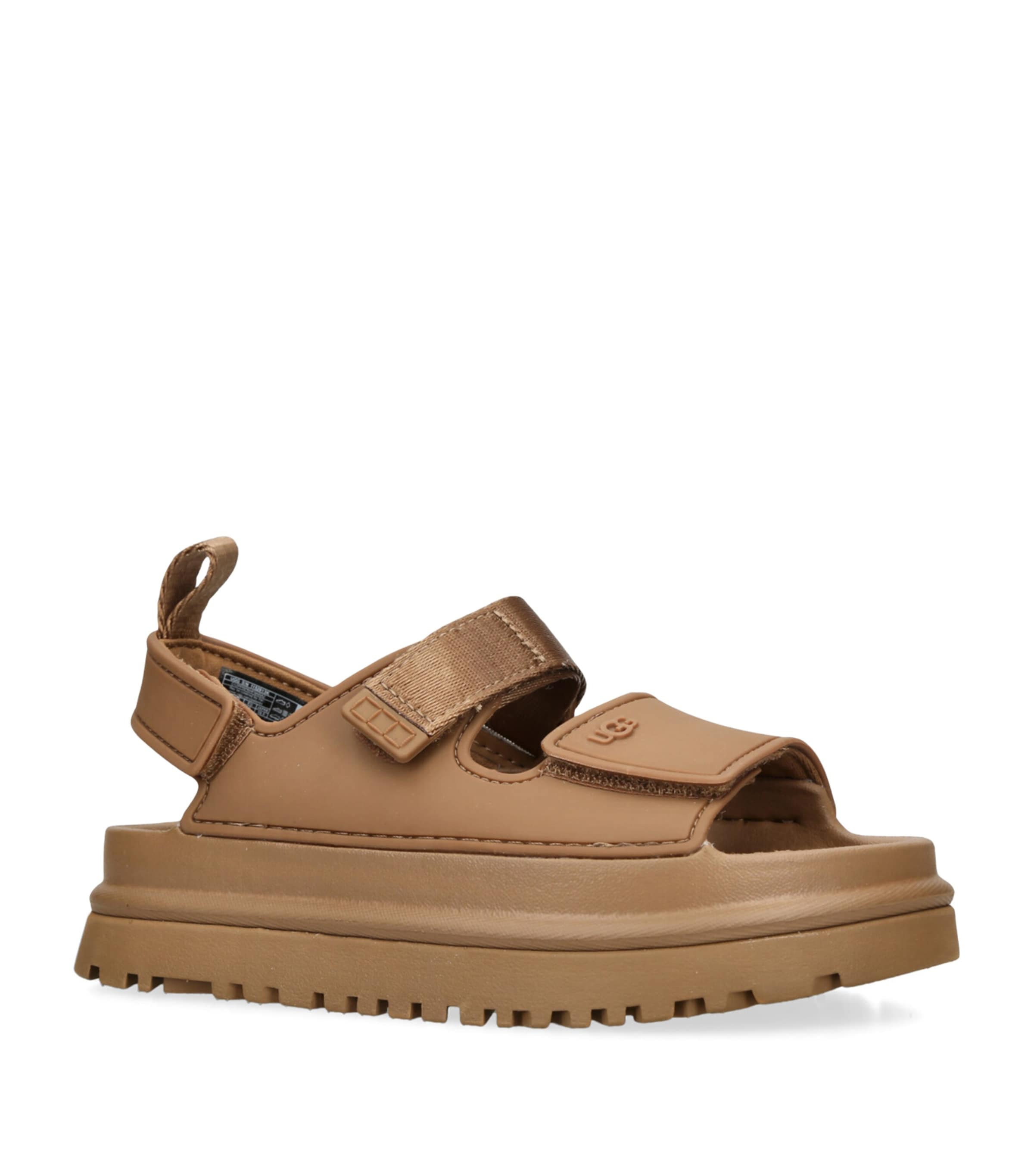 UGG Kids Goldenglow Sandals Mid Brown Image 3