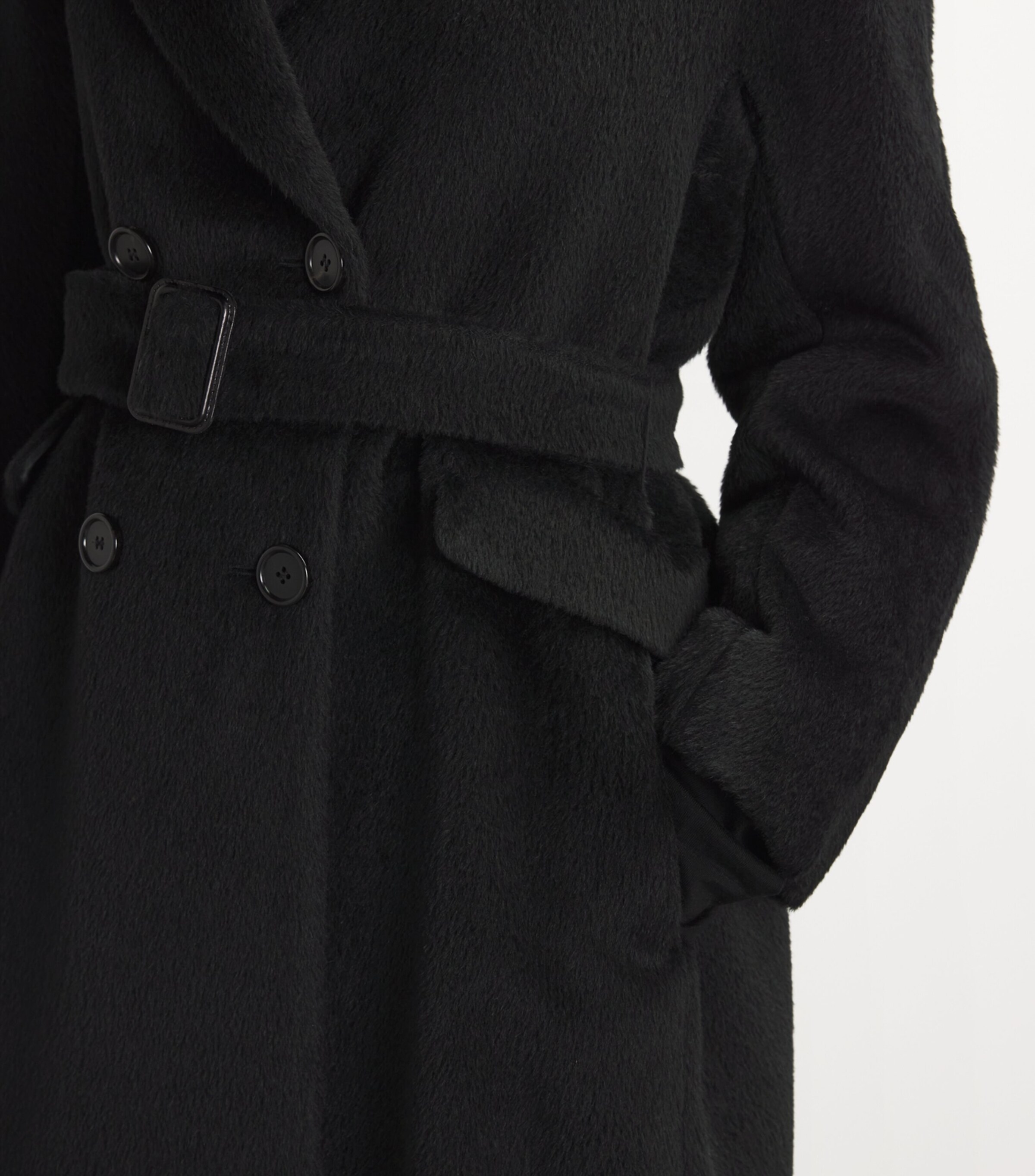 Max Mara Alpaca-Wool Belted Coat | Harrods US