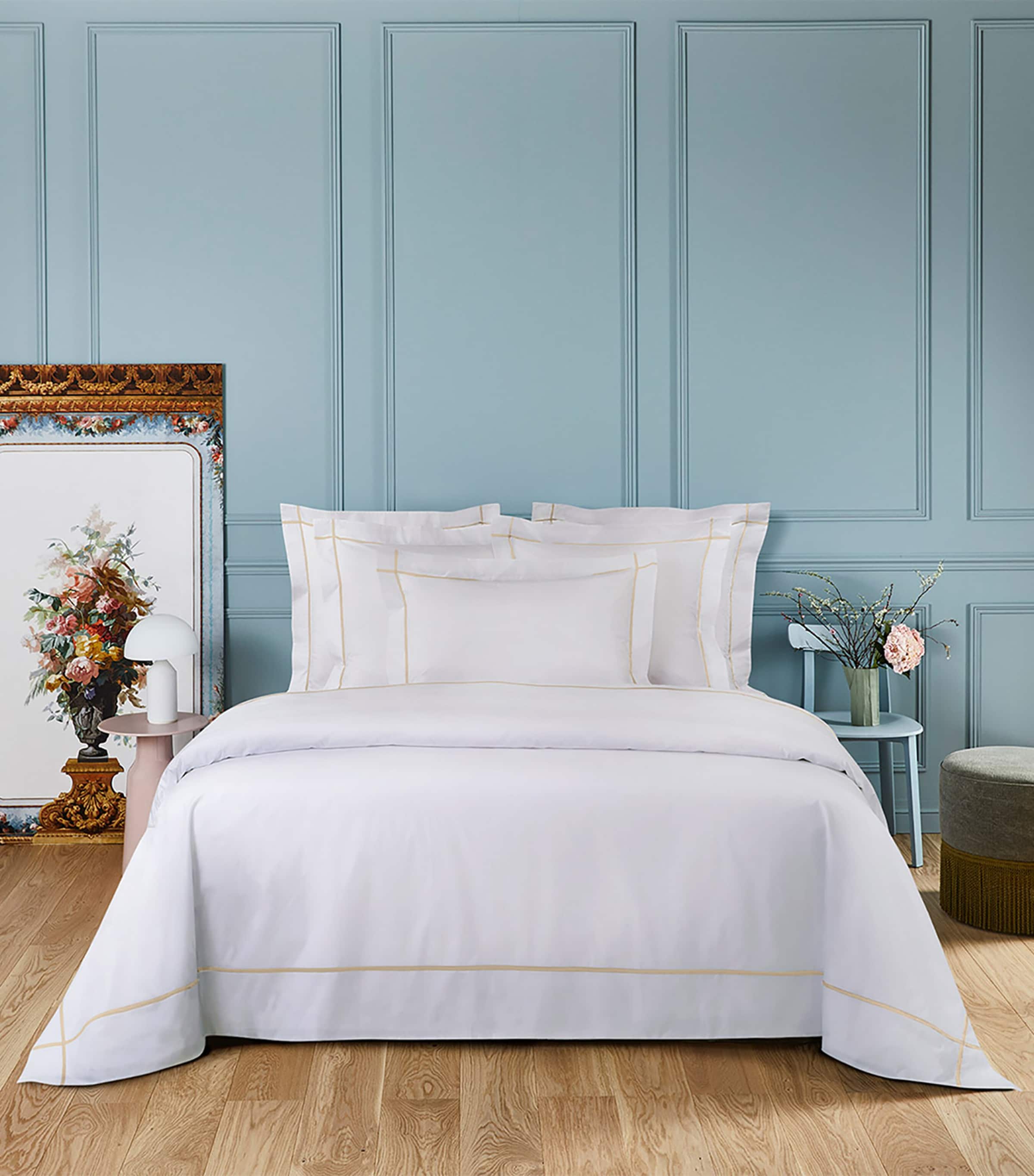 Yves Delorme Athena Super King Flat Sheet