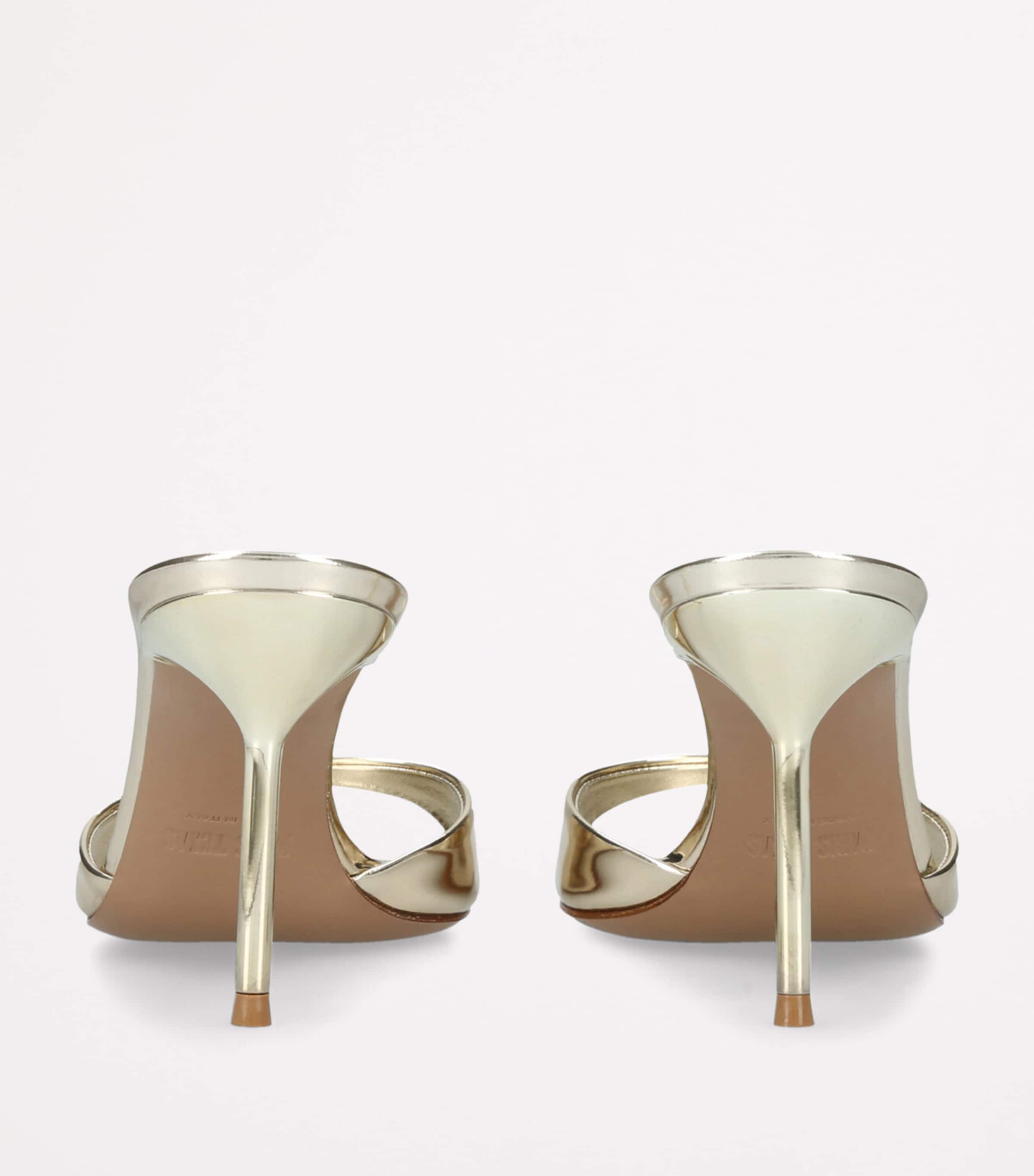 Paris Texas Metallic Leather Lidia Mules 70 | Harrods US