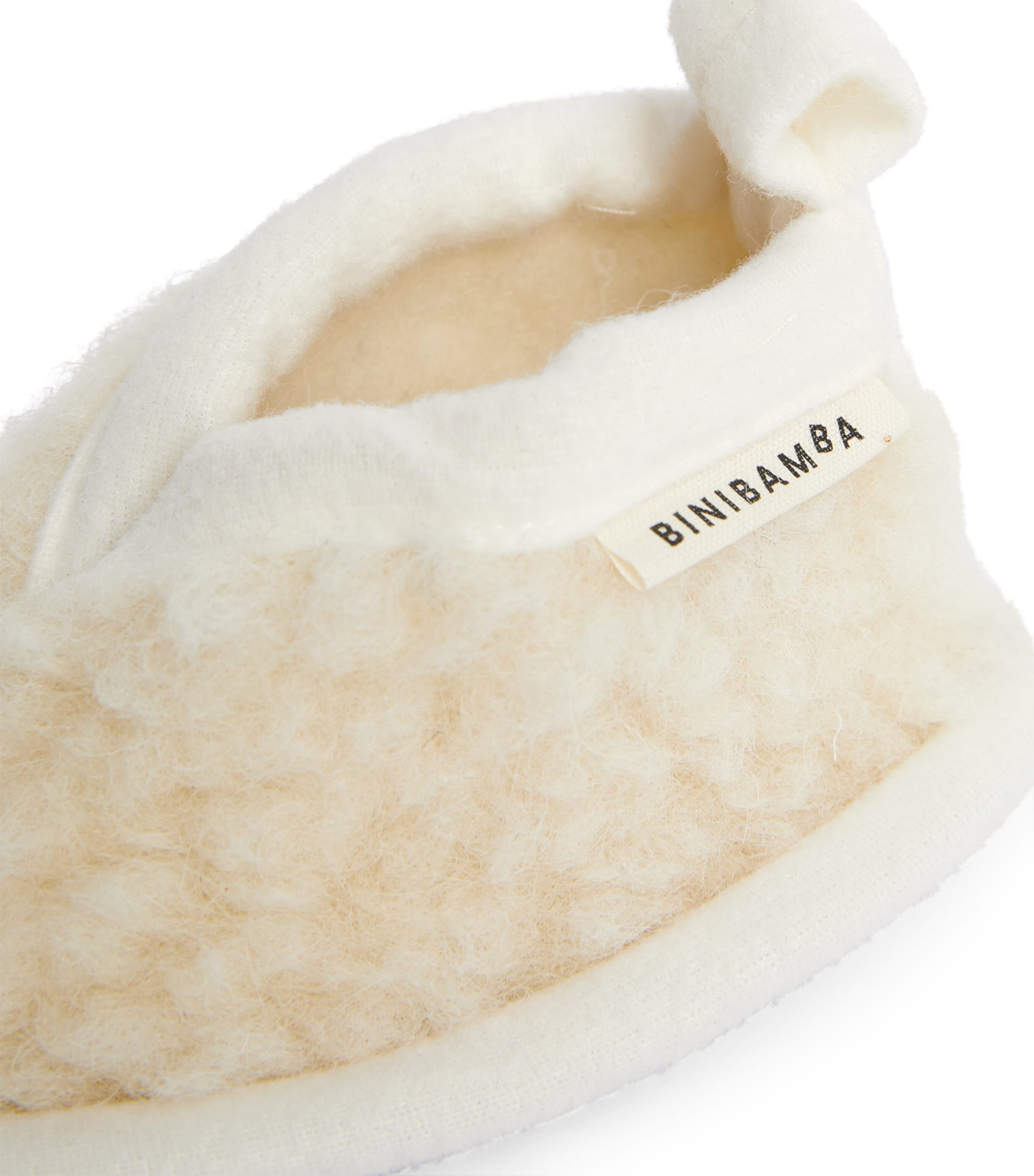 Merino Wool Booties (Medium) MILK Image 4