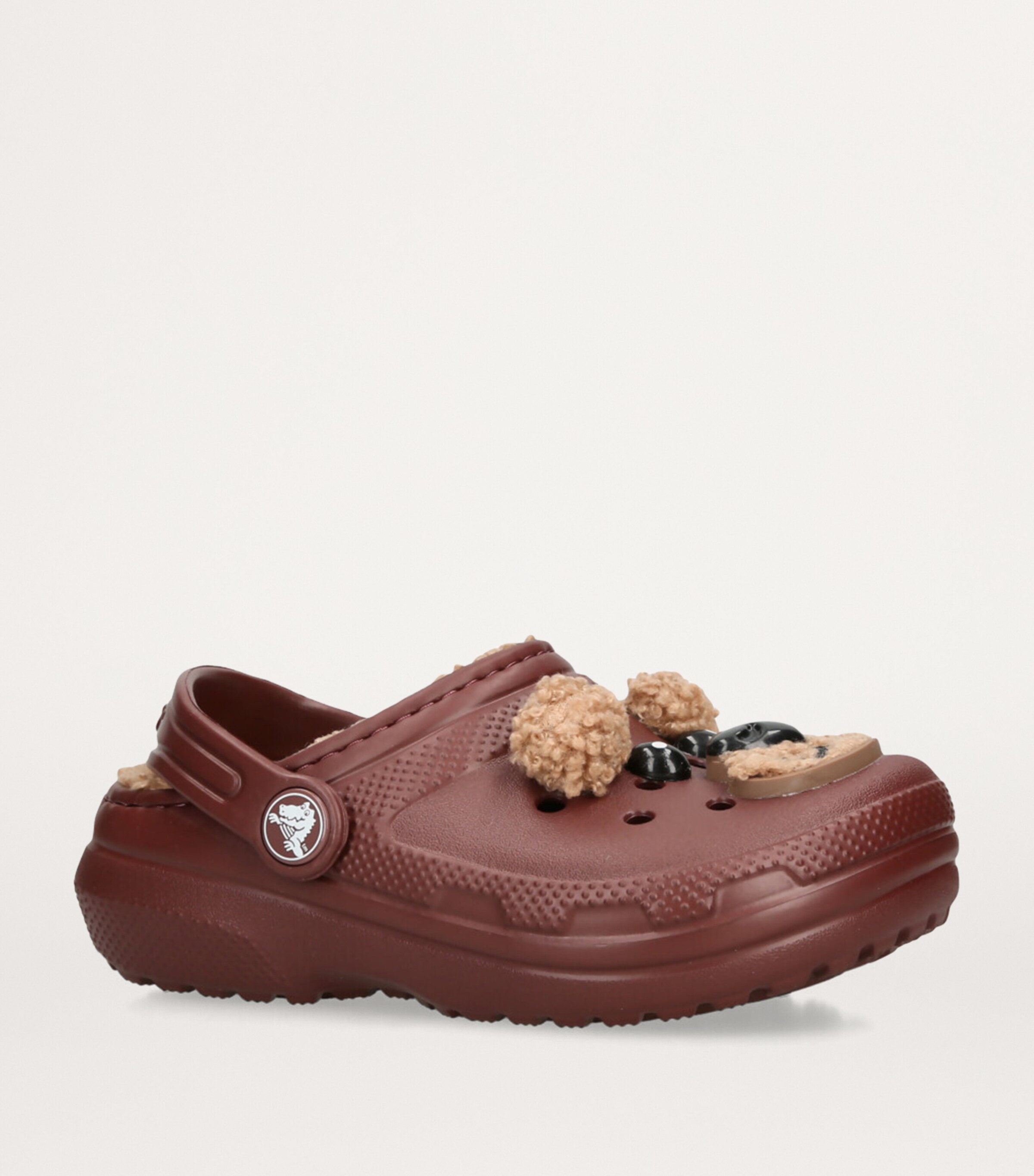 CROCS KIDS Brown Classic Lined Bear Clogs | Harrods SG