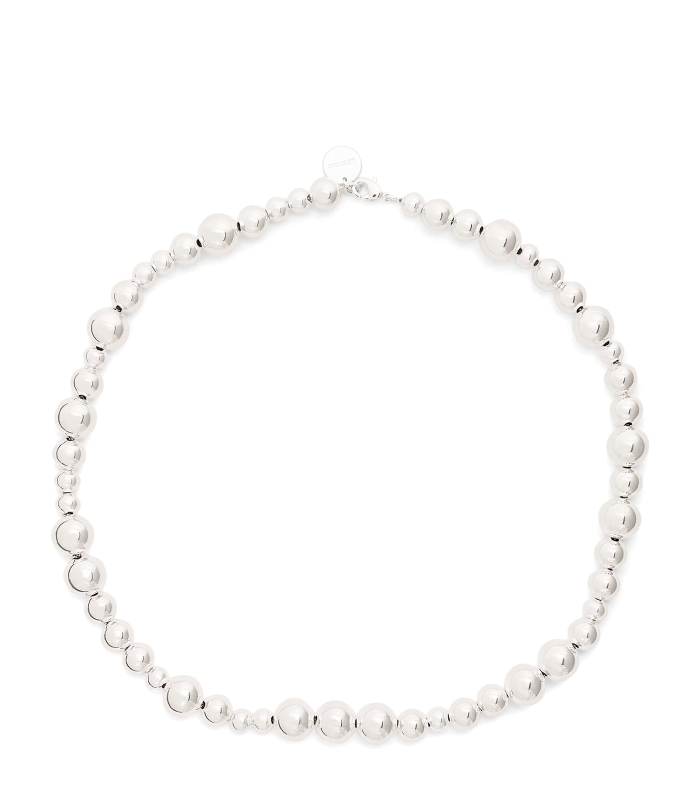 Lie Sudio Silver-plated The Elly Necklace In Silver