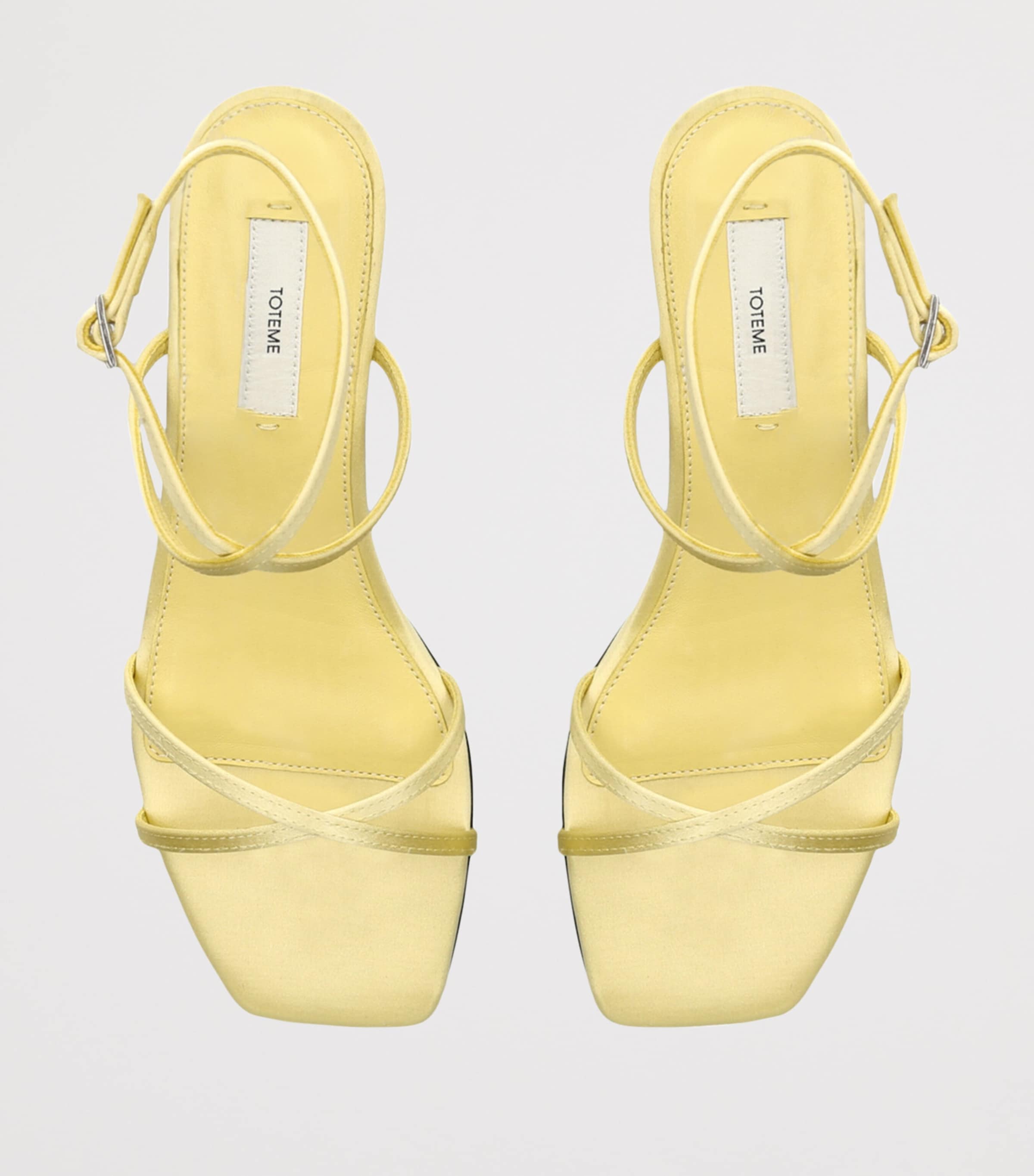 Heeled Sandals Burberry Sandals Womens Yellow ASOS DESIGN Wide Fit