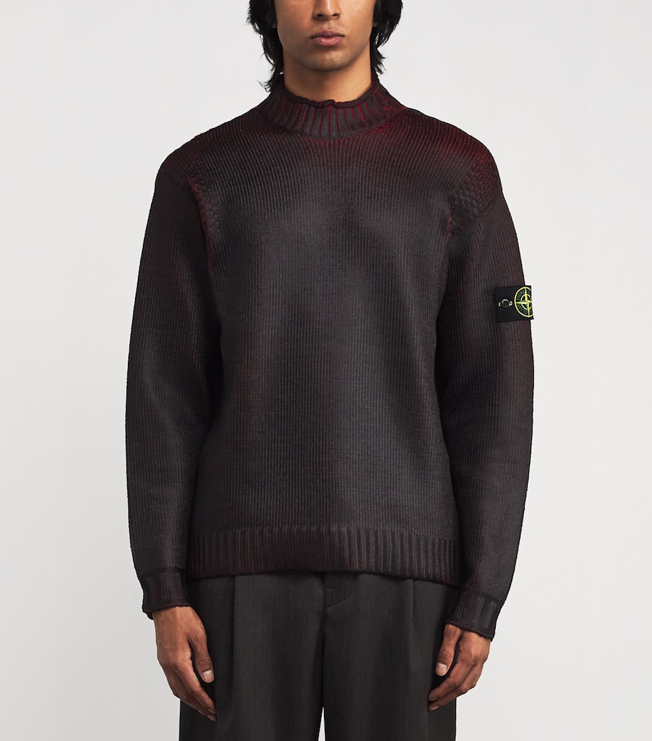Two-Tone Sweater V0012 Image 3