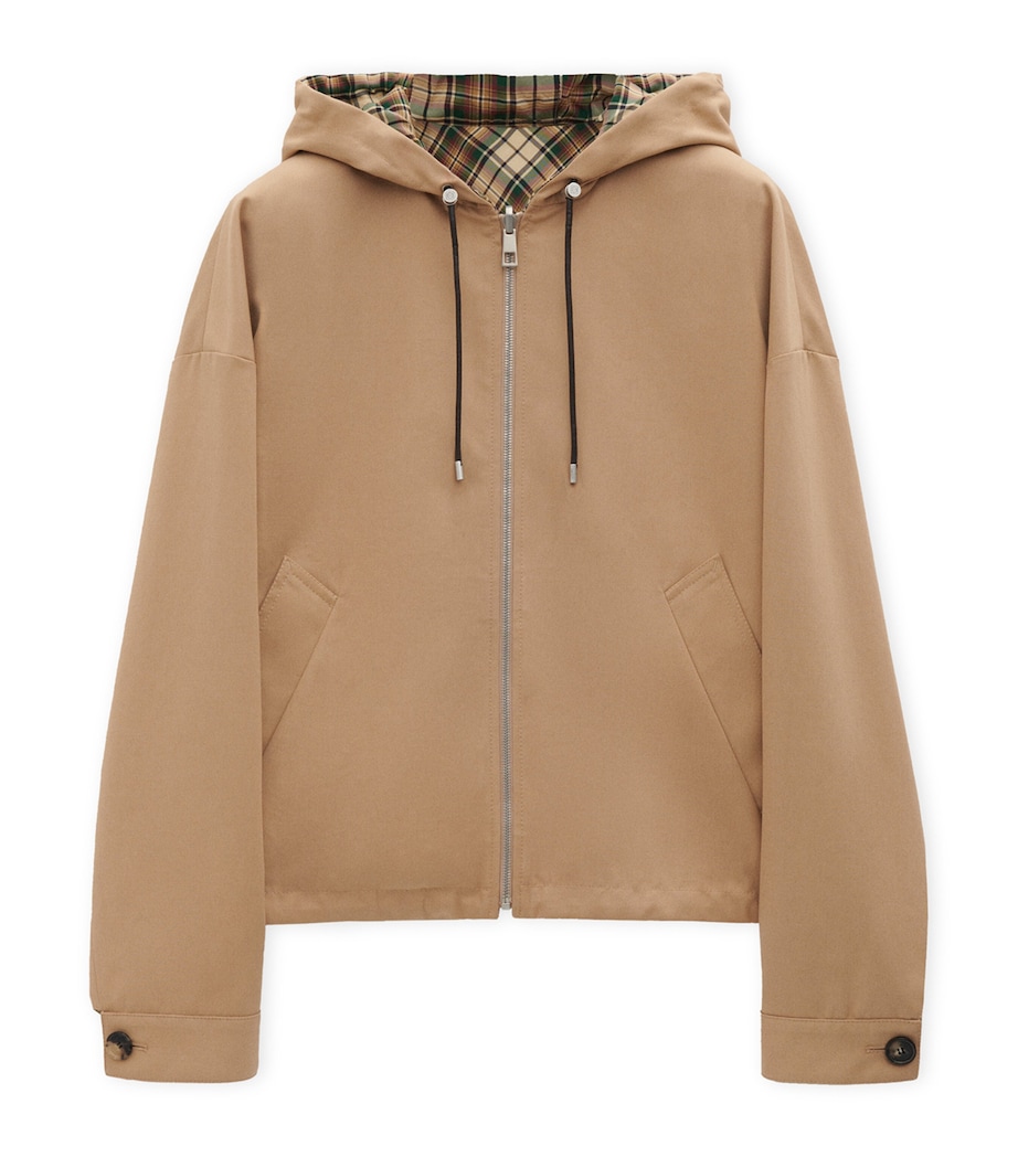 Cotton-Blend Reversible Jacket BEIGE Image 1