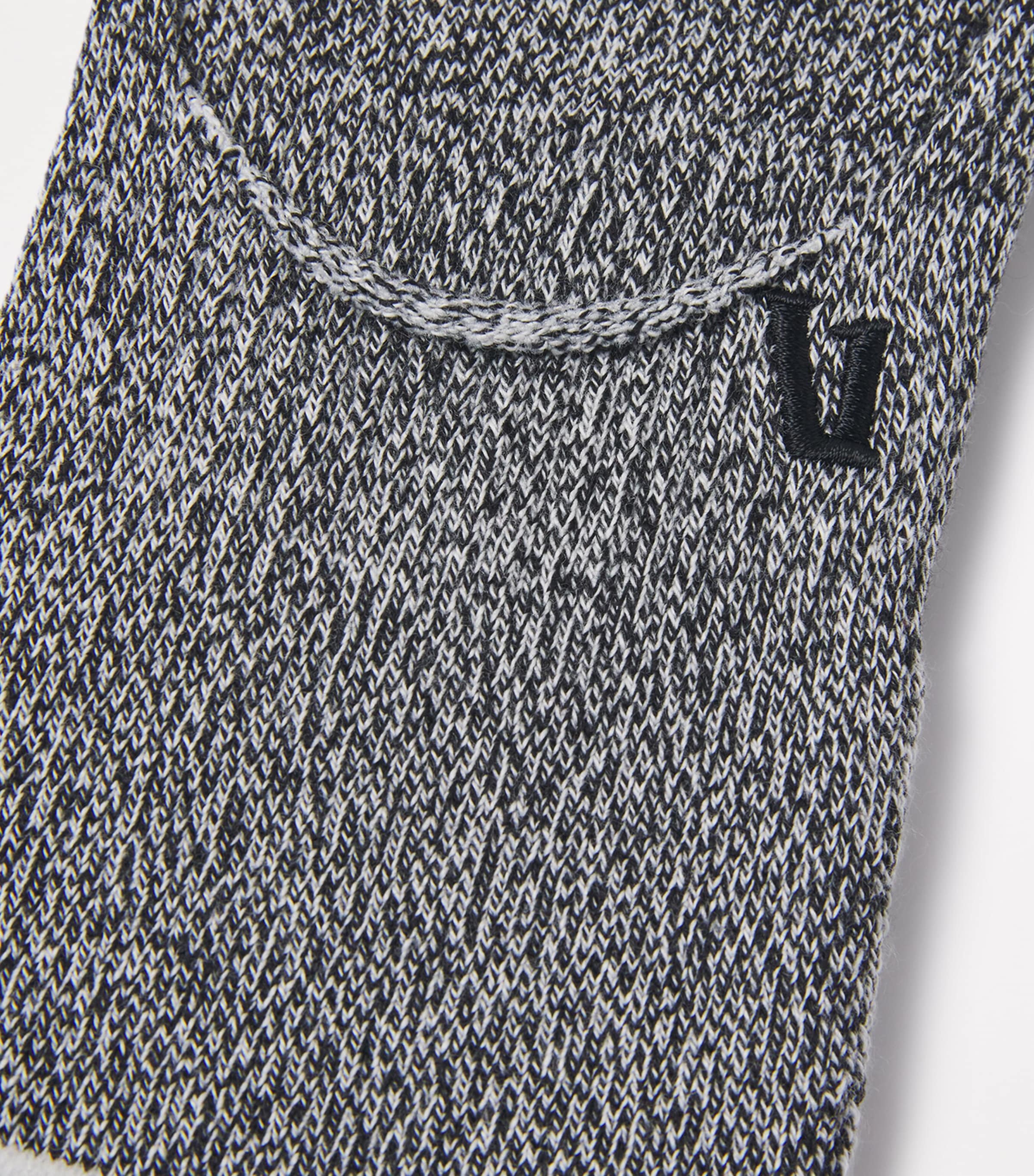 VUORI Mens No Show Performance Socks Heather Grey Image 2