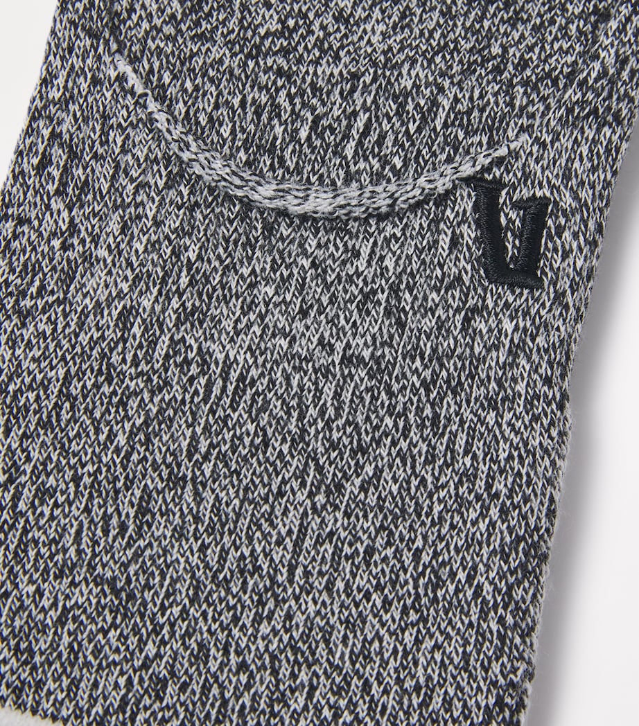 VUORI Mens No Show Performance Socks Heather Grey Image 2