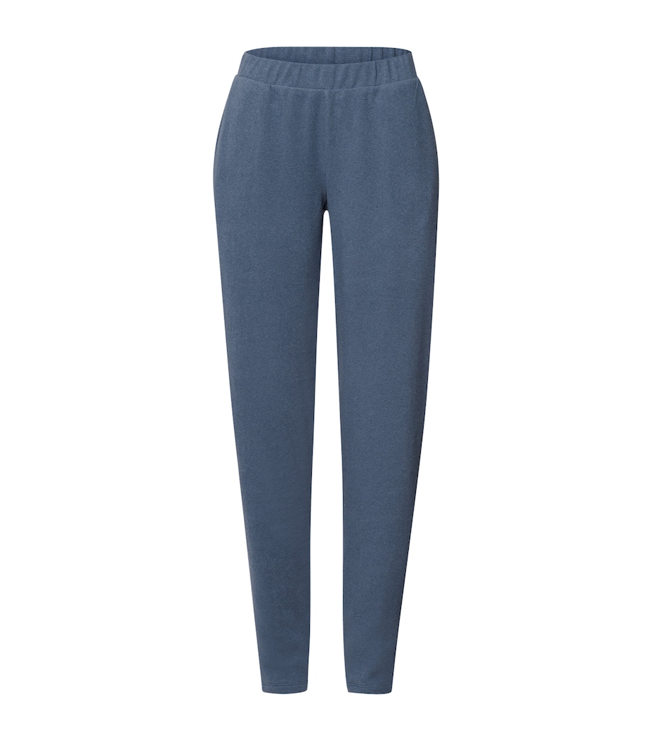 Organic Cotton-Blend Easy Wear Trousers DELICATE BLUE Image 1
