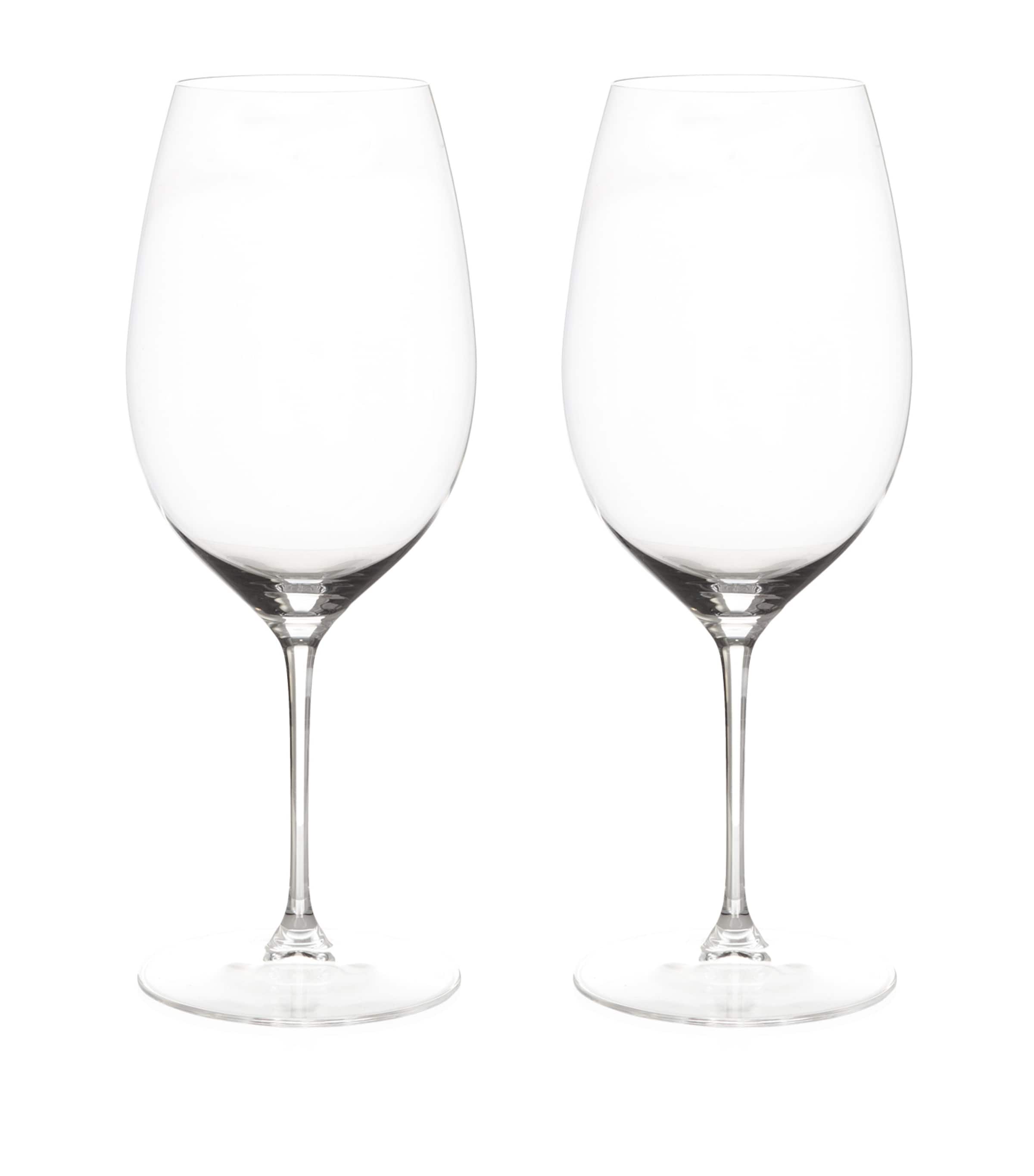 Set of 2 Veritas New World Shiraz Glasses CLEAR Image 1
