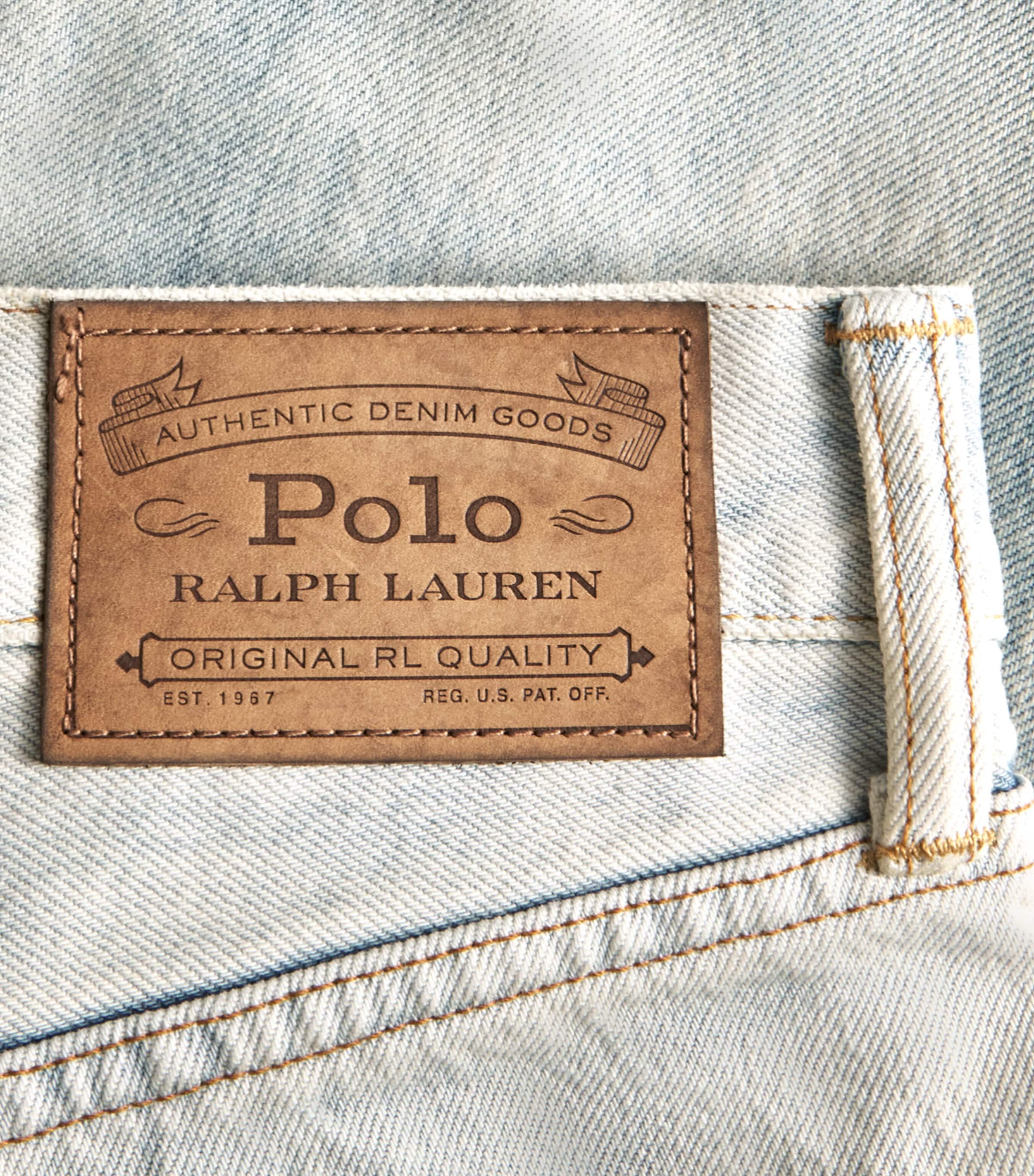 Polo Ralph Lauren Mens Washed Straight Jeans Waterside Image 6