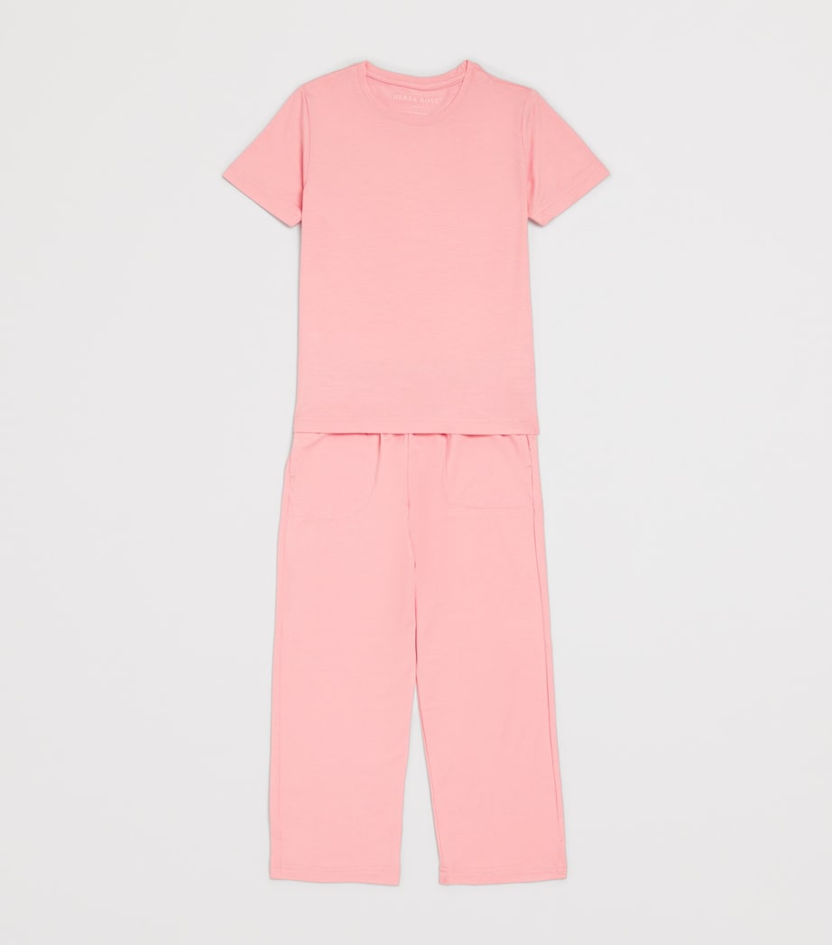 Jersey Lara Pyjama Set (3-12 Years) PINK Image 3