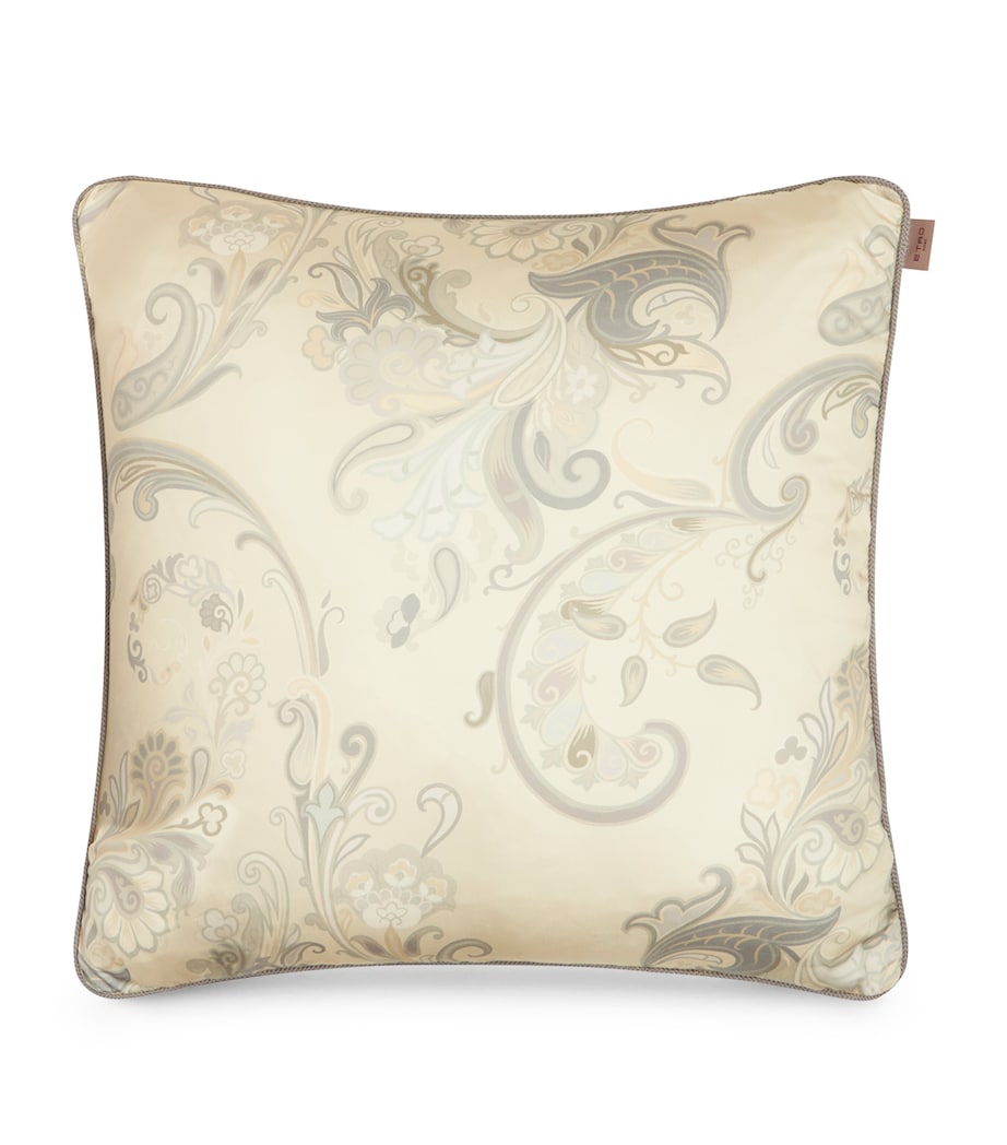 Kentia Cushion (45cm x 45cm) GREY PRINT X0830 Image 1