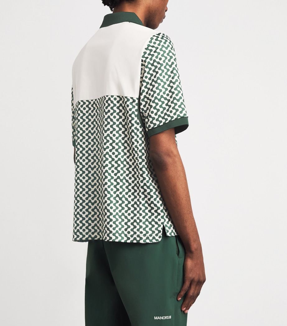 Manors Mens Eighteenth Ranger Polo Shirt Pine Green Image 5