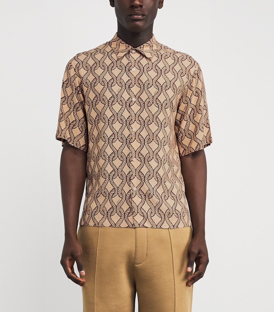 Rope-Print Shirt BUTTER CREAM Image 3