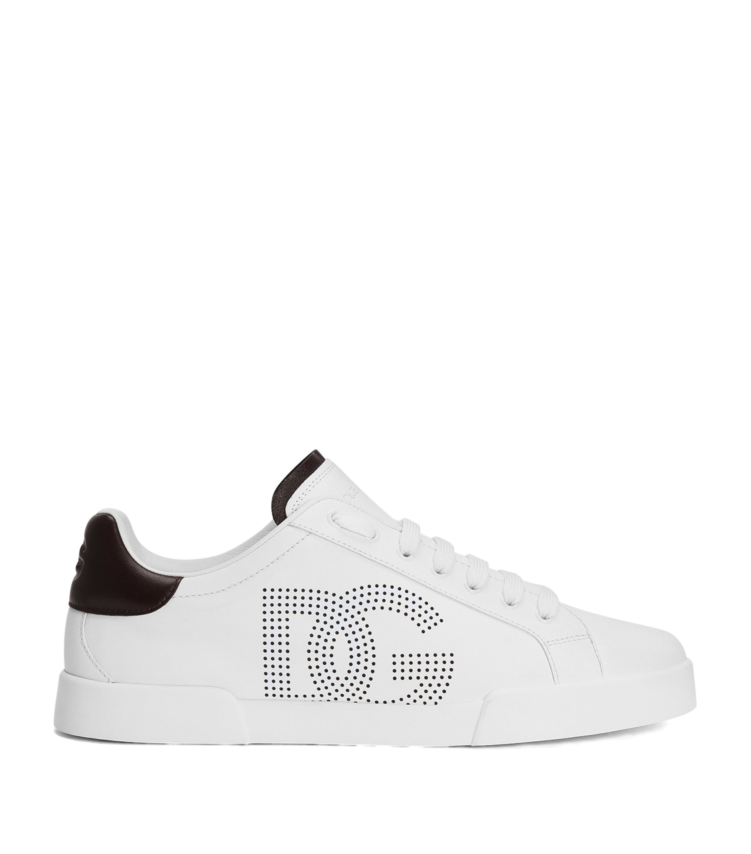 Dolce & Gabbana Leather Portofino Sneakers | Men Shoes | Trainers | Low-Top Trainers | Designers | Dolce & Gabbana