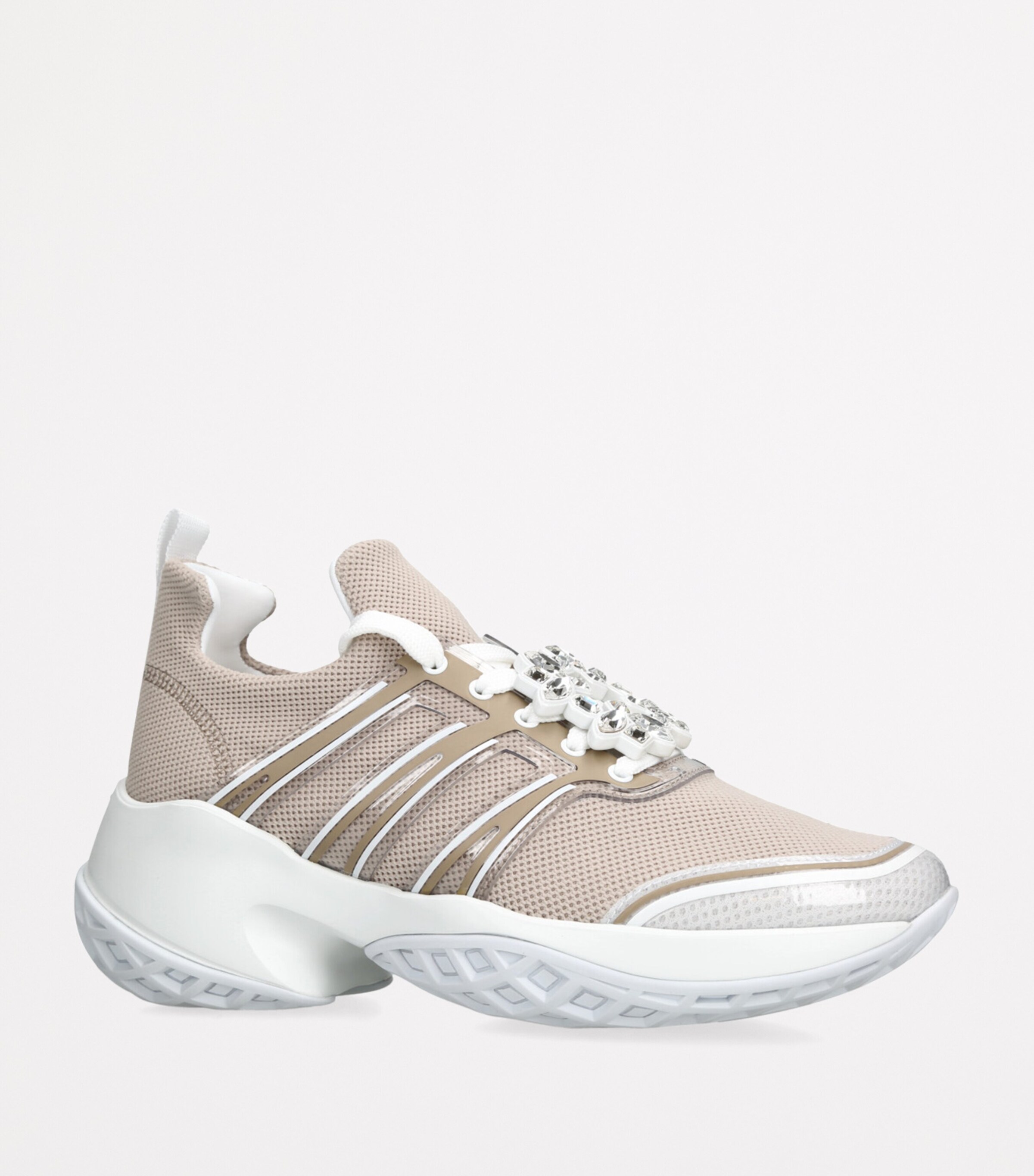 Embellished Viv Run Sneakers TAUPE COMB Image 3