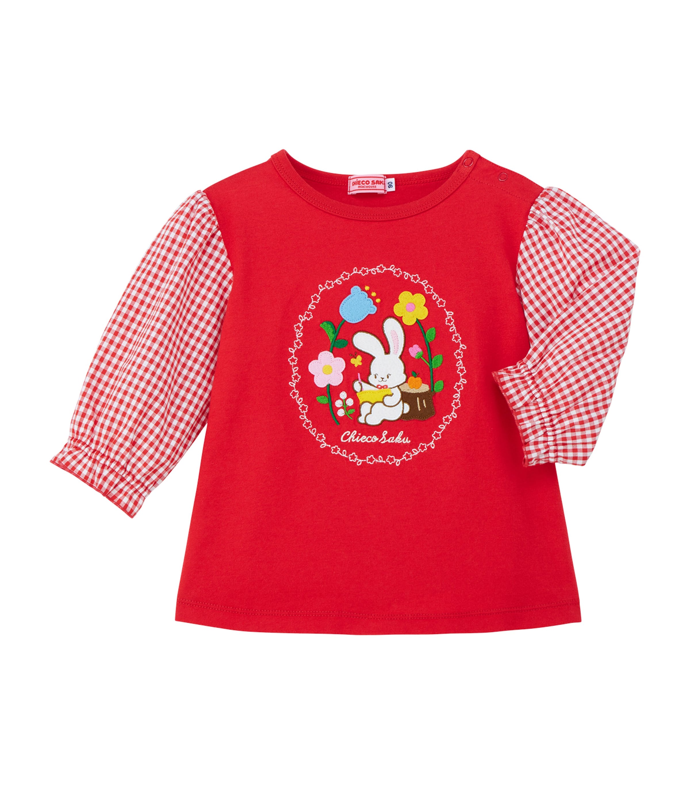 Miki House Chieco Saku Long-sleeve T-shirt In Purple