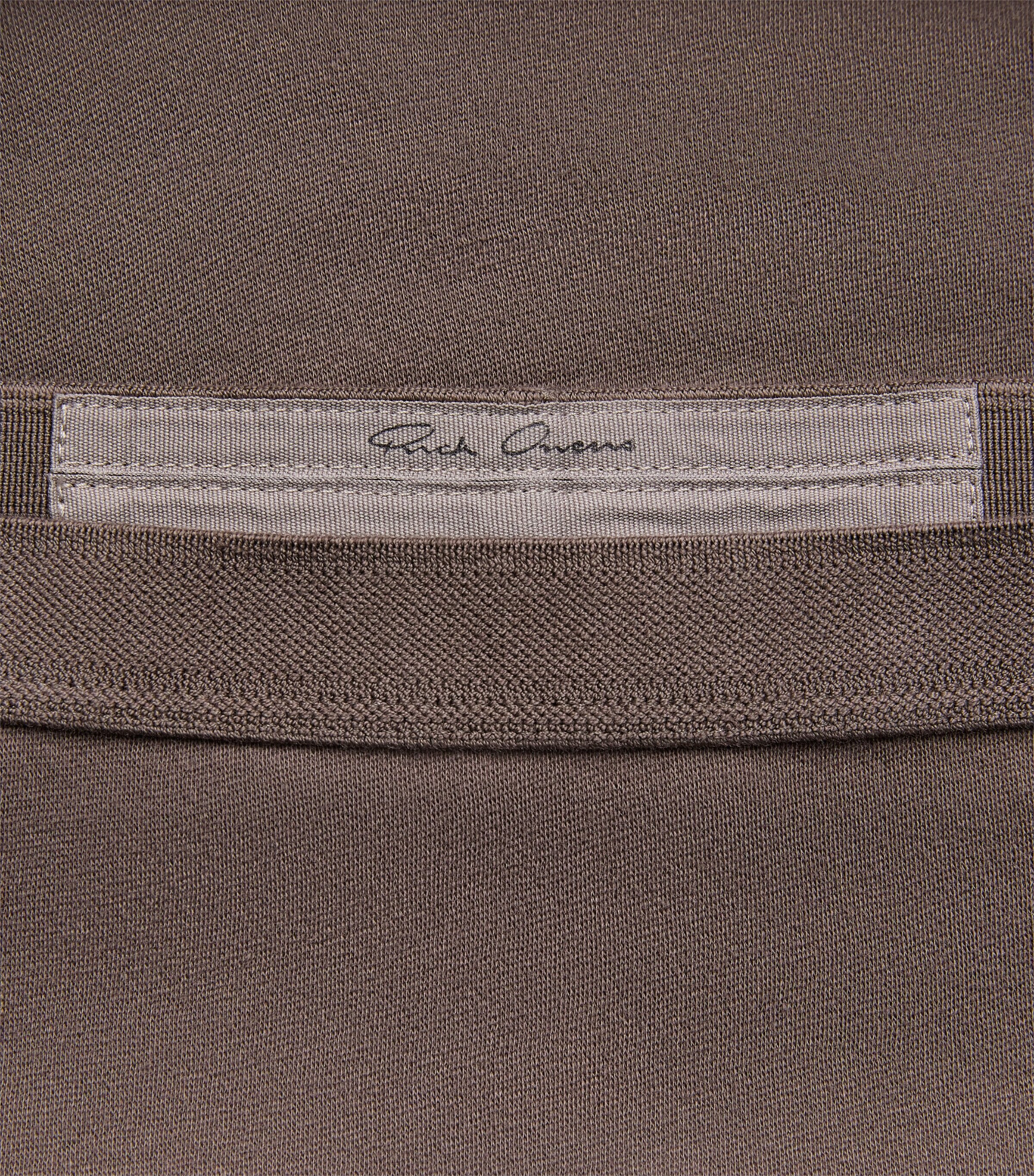 Rick Owens Womens Cotton Edfu Gathered Maxi Skirt Dust Image 6