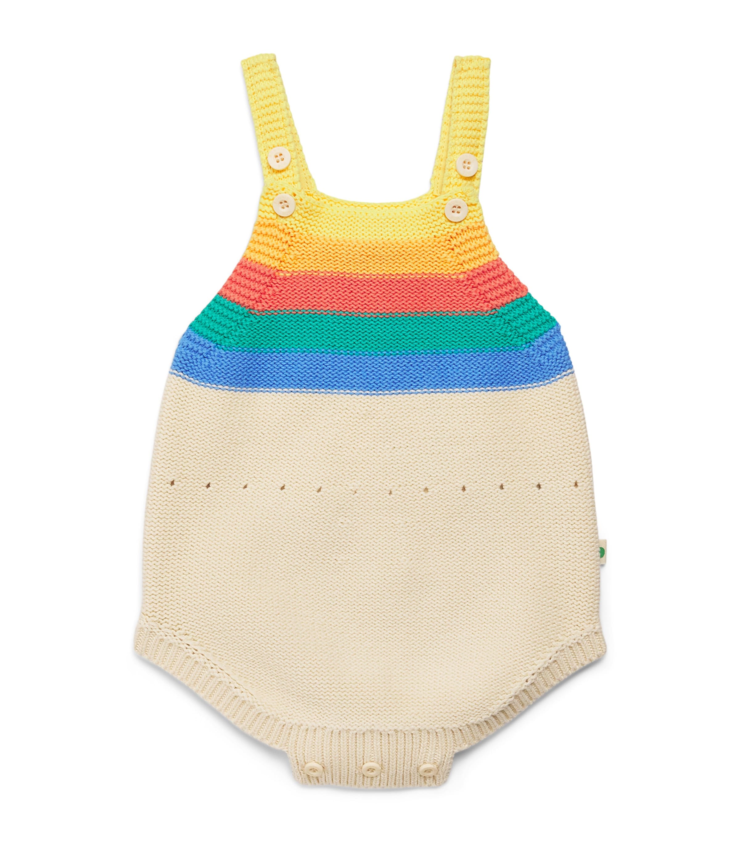 Shop The Bonnie Mob Organic Cotton Striped Bodysuit