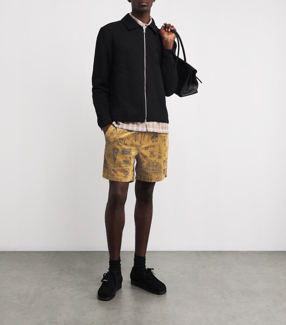 Cotton Corduroy Shorts MULTI Image 2