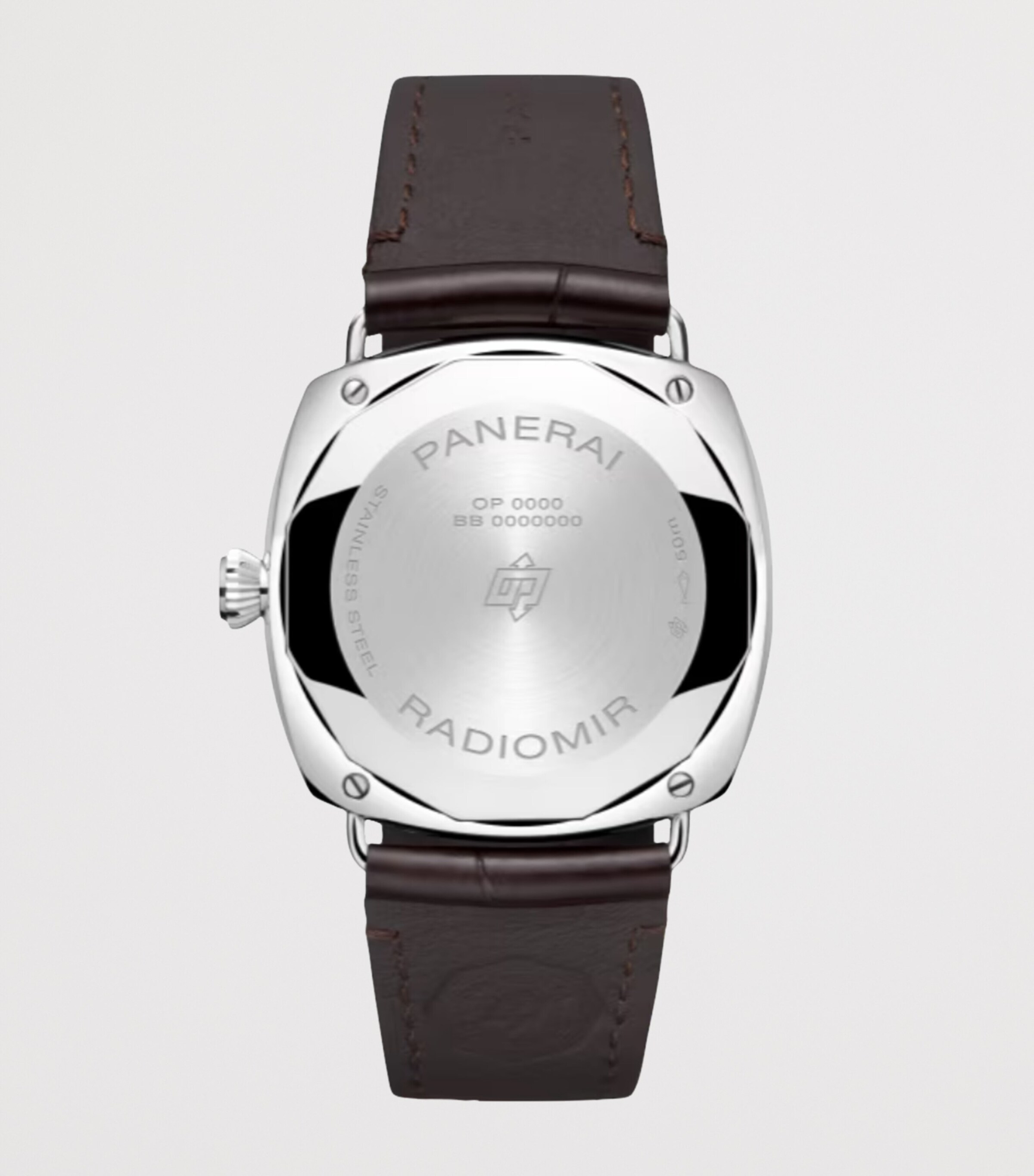 Stainless Steel Radiomir Quaranta Watch 40mm WHITE Image 2