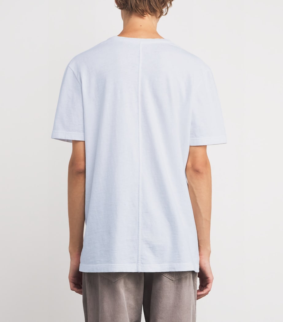 Luke Cotton T-Shirt WHITE Image 4