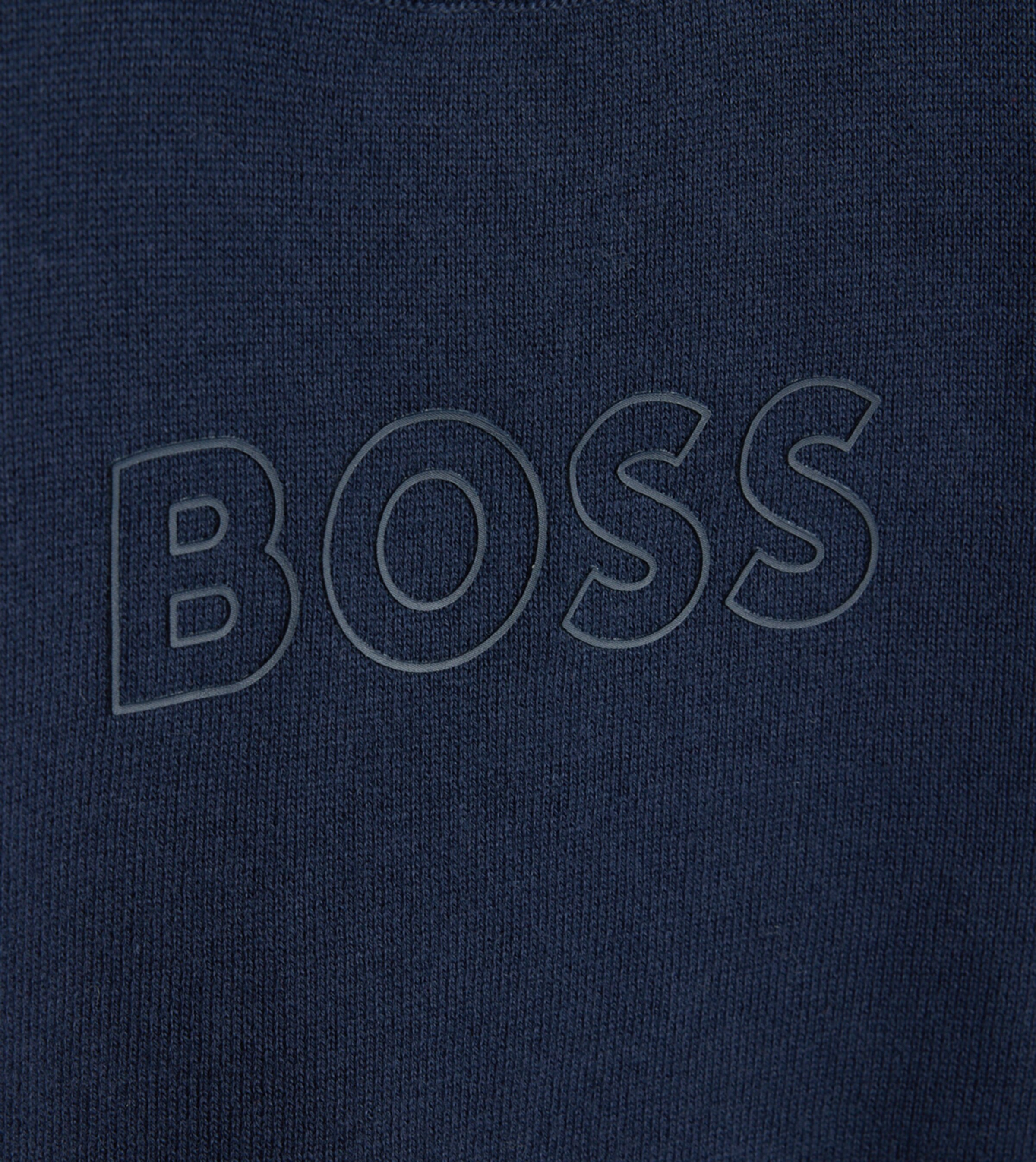 Cotton Logo Knitted Sweater (3 Months - 3 Years) NAVY Image 2