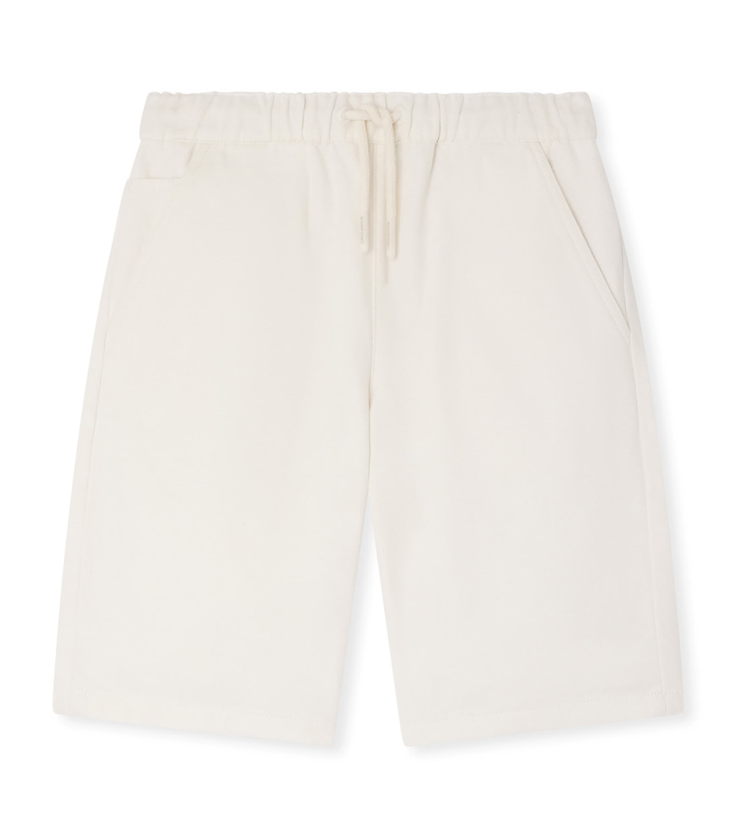 Stretch-Organic Cotton Elgar Shorts (4-8 Years) ECRU Image 1