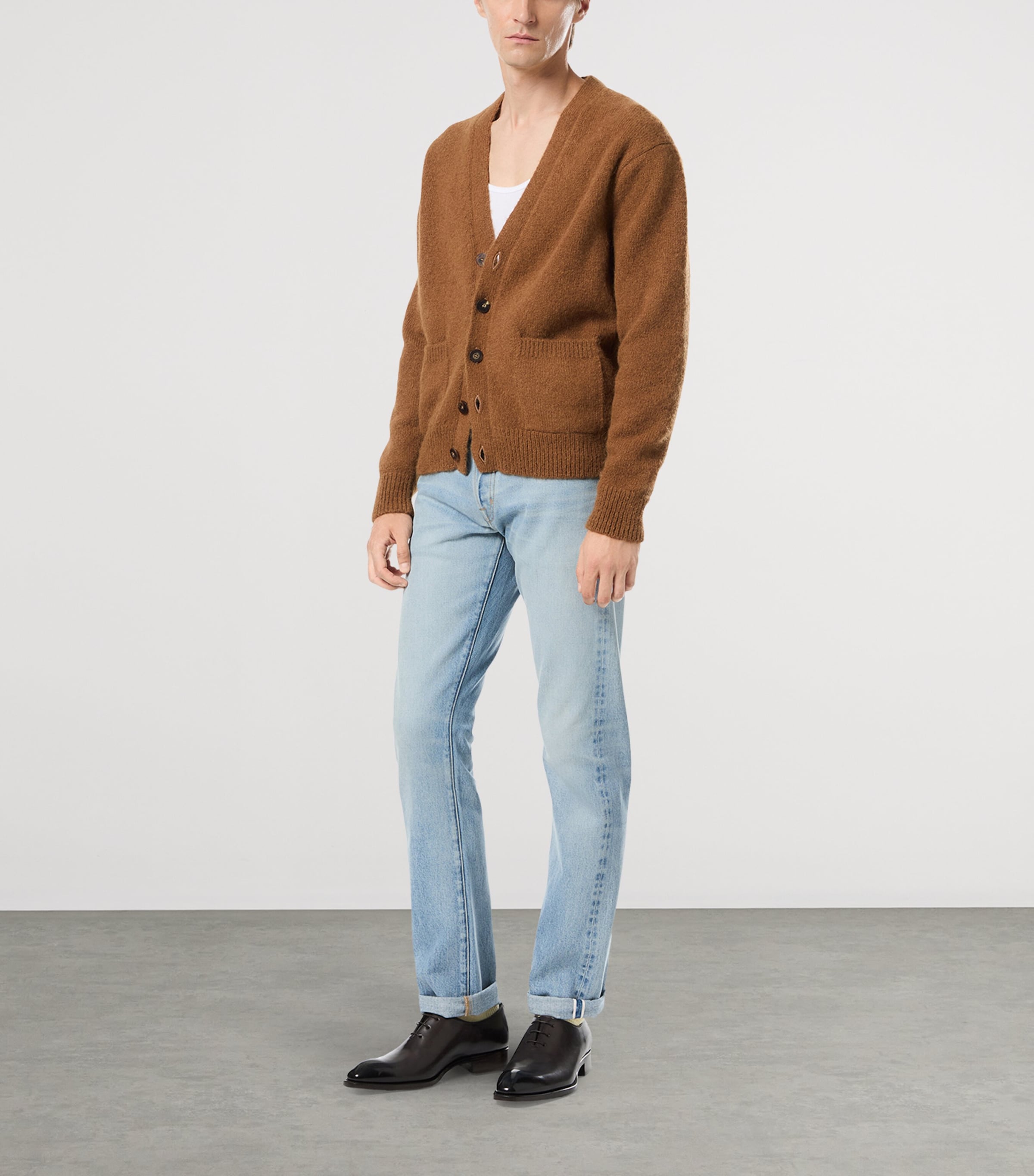 TOM FORD Mens Straight Jeans Uan Image 4