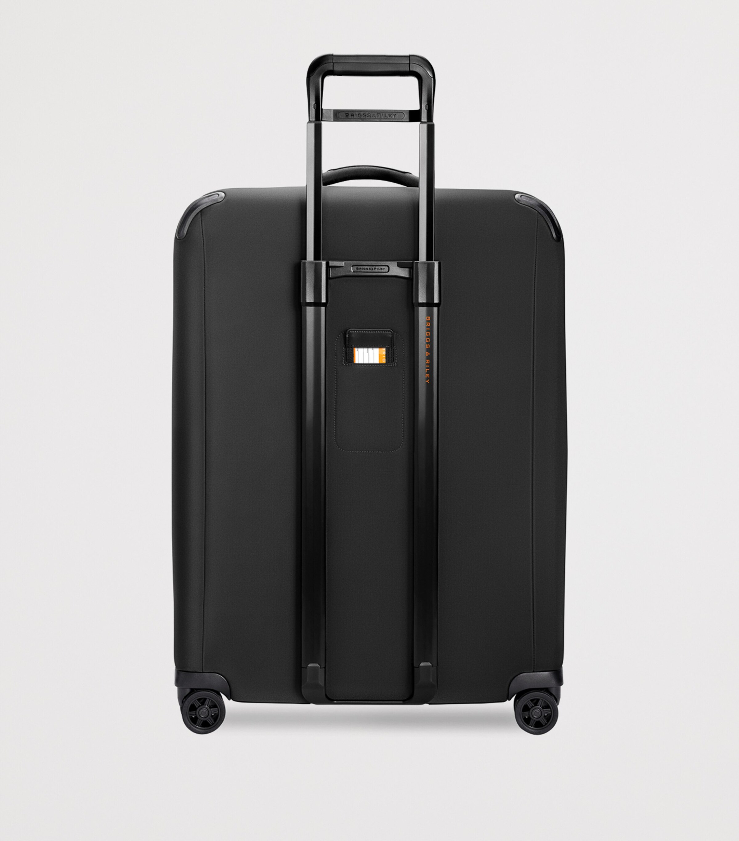 Large ZDX Expandable Spinner Suitcase (74cm) BLACK Image 4