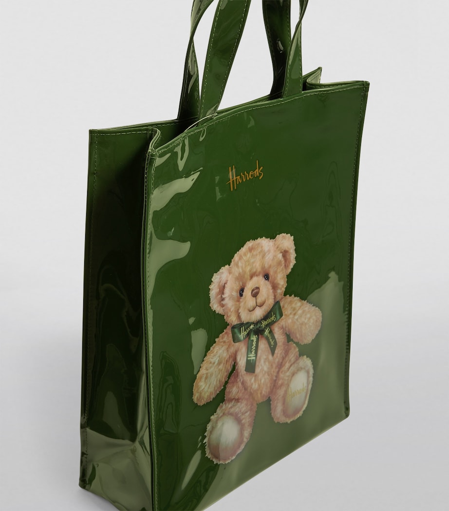 Medium Jacob Bear Shopper Bag GREEN Image 6
