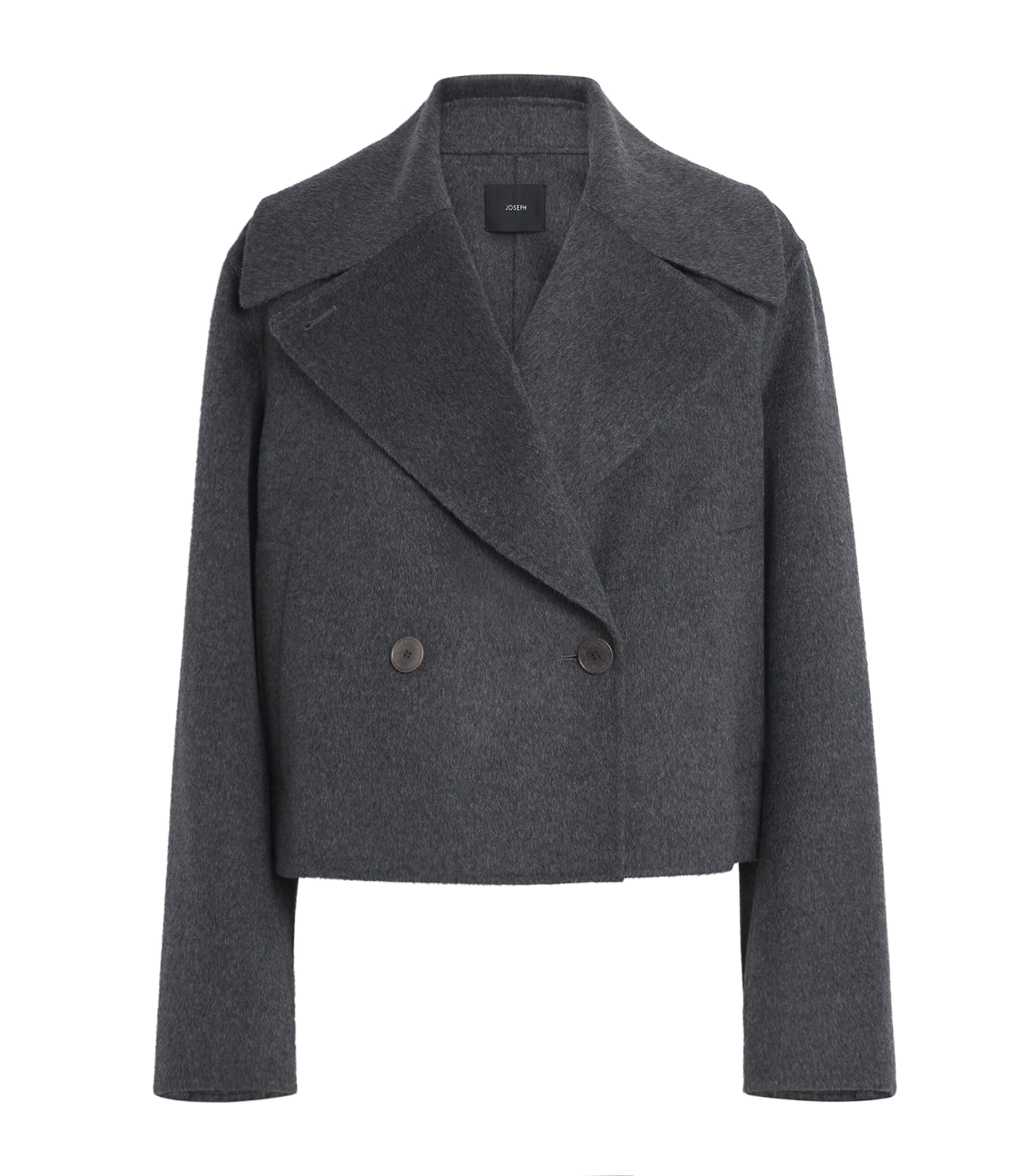 Joseph Cashmere Delano Coat In Gray
