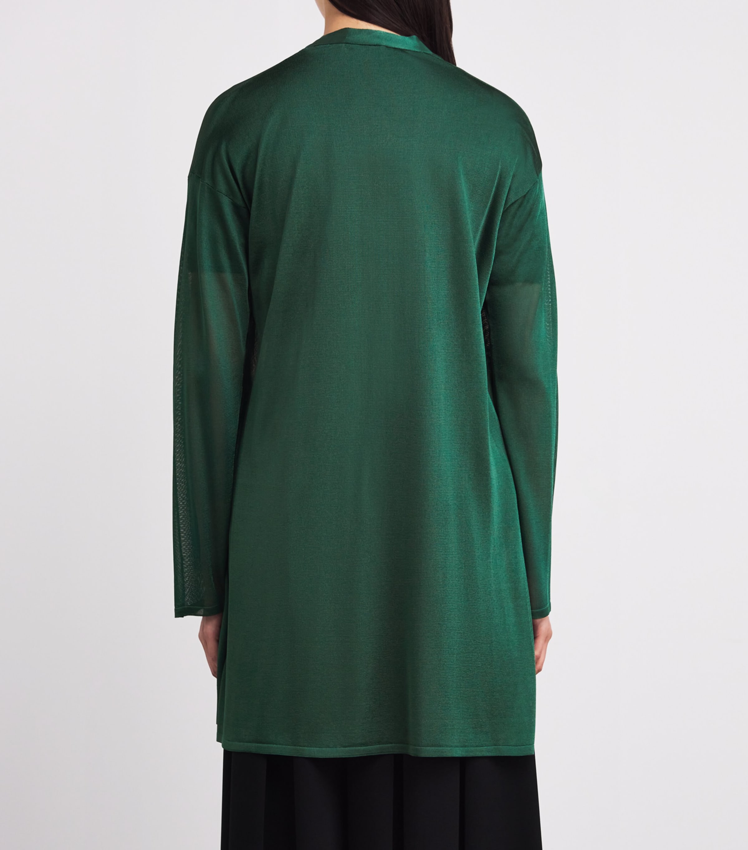 Wrap Cardigan EMERALD Image 4