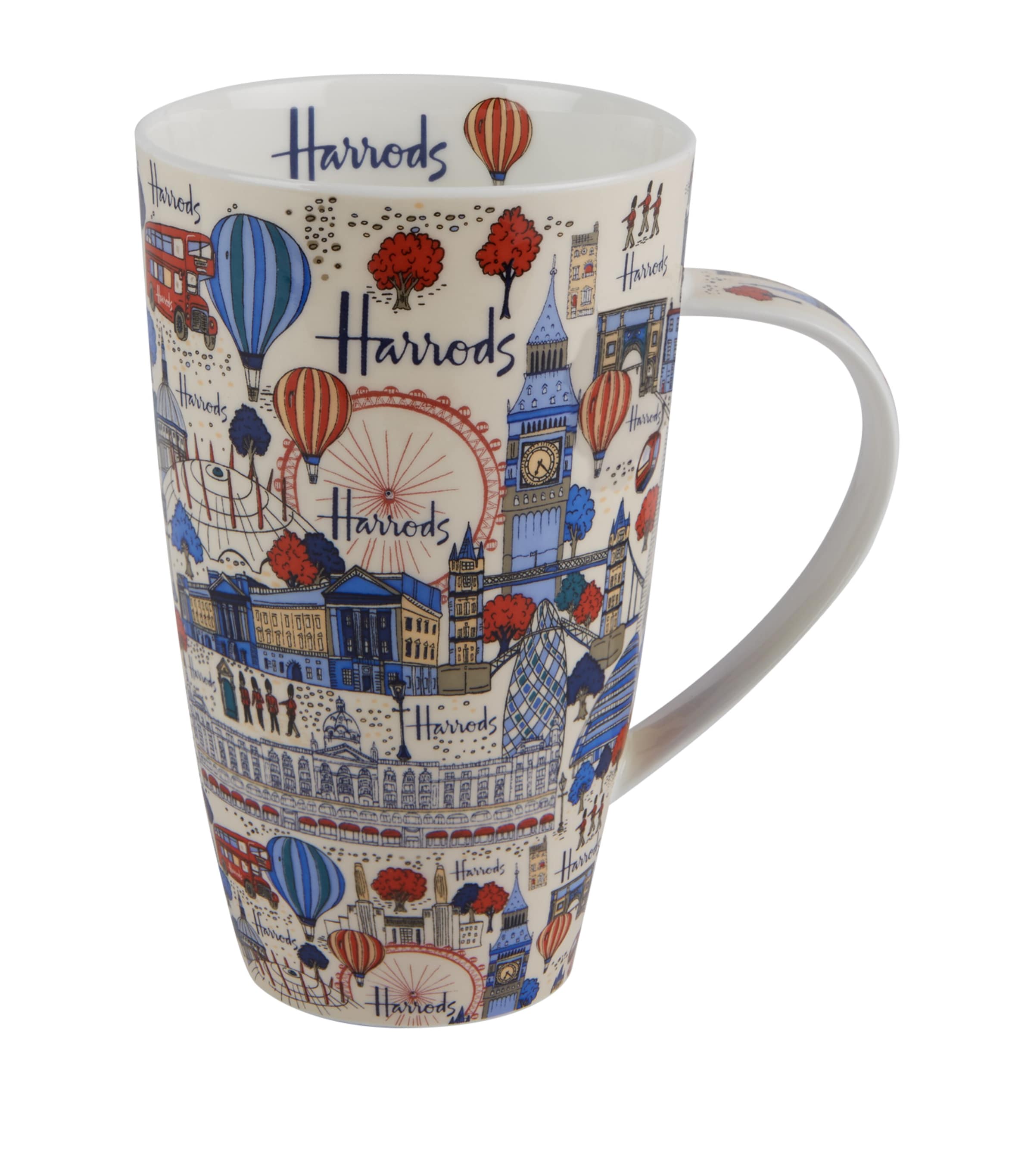 Harrods Pretty City Henley Mug In Multi