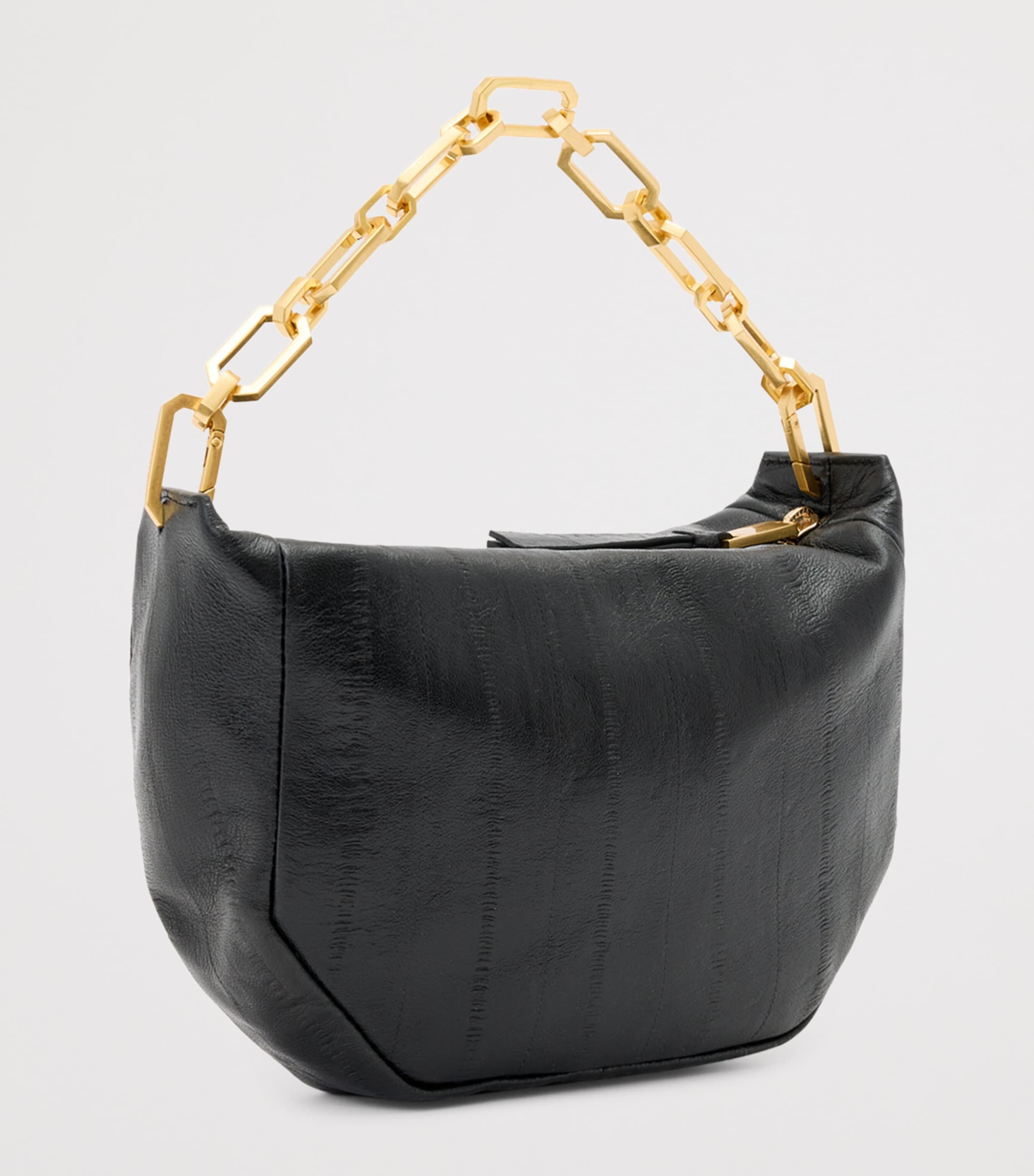 Mini Leather Madea Shoulder Bag BLACK Image 3