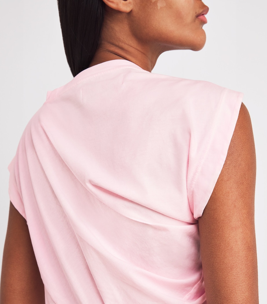 Cotton Asymmetric Orb Hebo Top G409 PINK Image 6